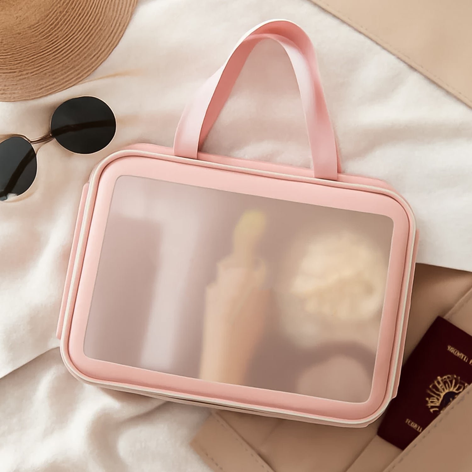 Cosmetic Pouch Set – Waterproof Travel Makeup Bags (Set of 3) | BeautyBare - Image 4