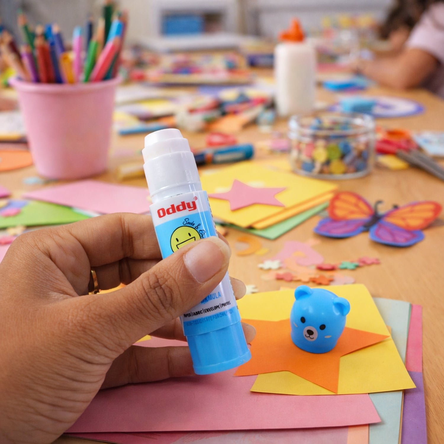 Kids Glue Stick – Safe, Non-Toxic Adhesive for Crafts & School Projects - Image 3