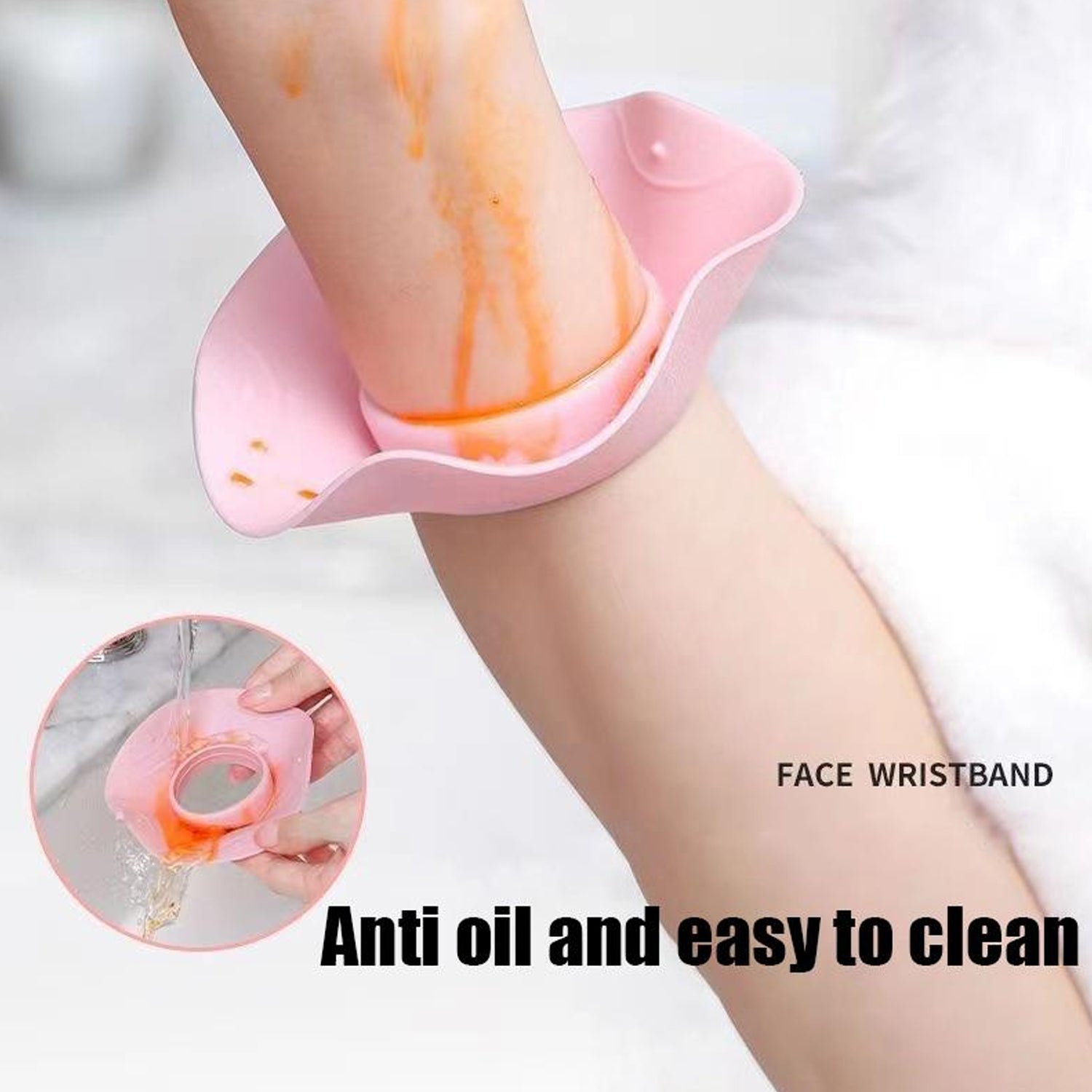 Silicone Wrist Water Stopper – Prevents Water Runoff Easily - Image 4