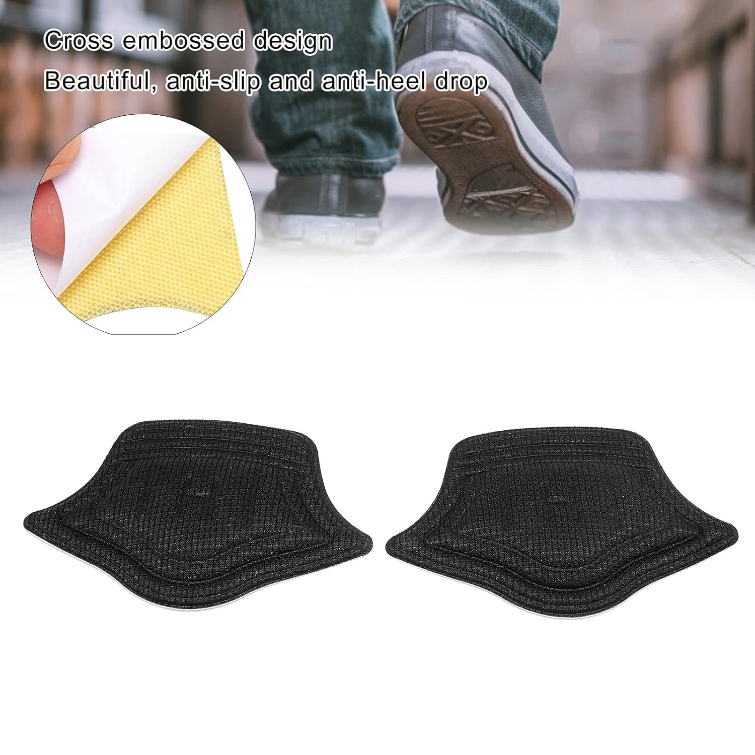 Heel Cushion Pads - Soft & Protective Shoe Insoles | Velvet Wellness - Image 4