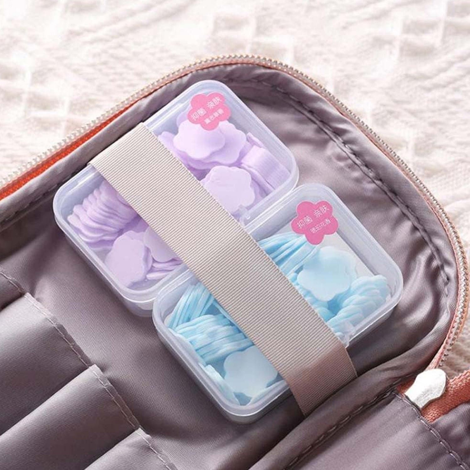 Travel Soap Sheets - 100 Flower-Shaped | VelvetBubbles - Image 4