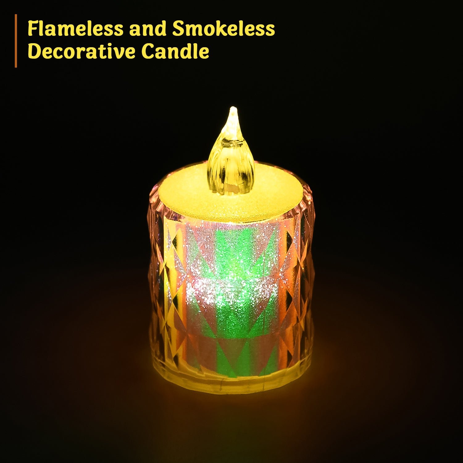 LED Tealight Candles 12 Pack – Flameless Diwali Decor | Styleva - Image 5