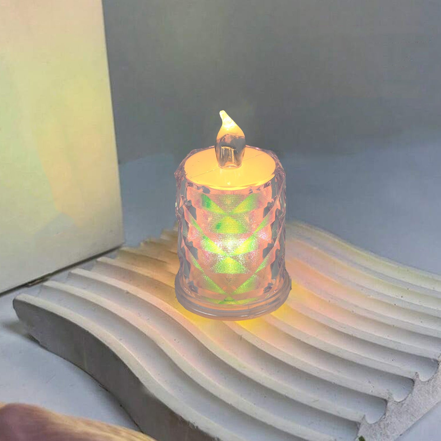 Flameless LED Candles – 4 Pc Decorative Tea Light Set | Indo Glow - Image 3