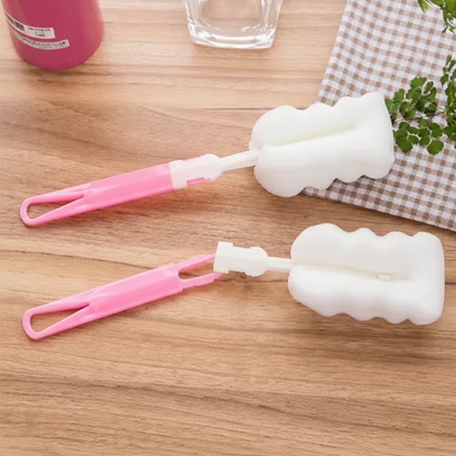 Silicone Bottle Cleaning Brush – Long Handle for Gentle, Deep Reach - Image 5
