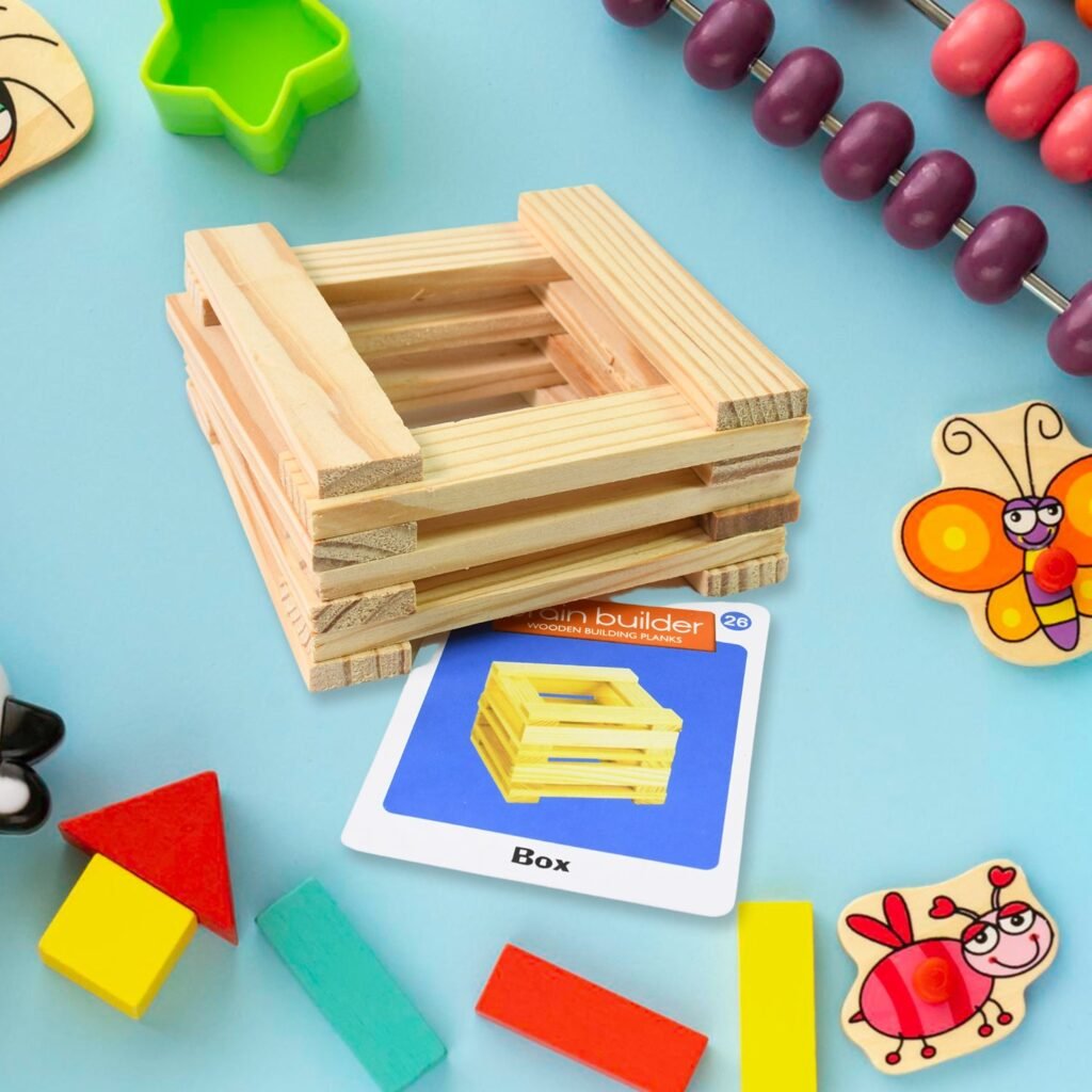 Wooden Pattern Puzzle - Brain Game for Kids & Adults | Puzzle Vista
