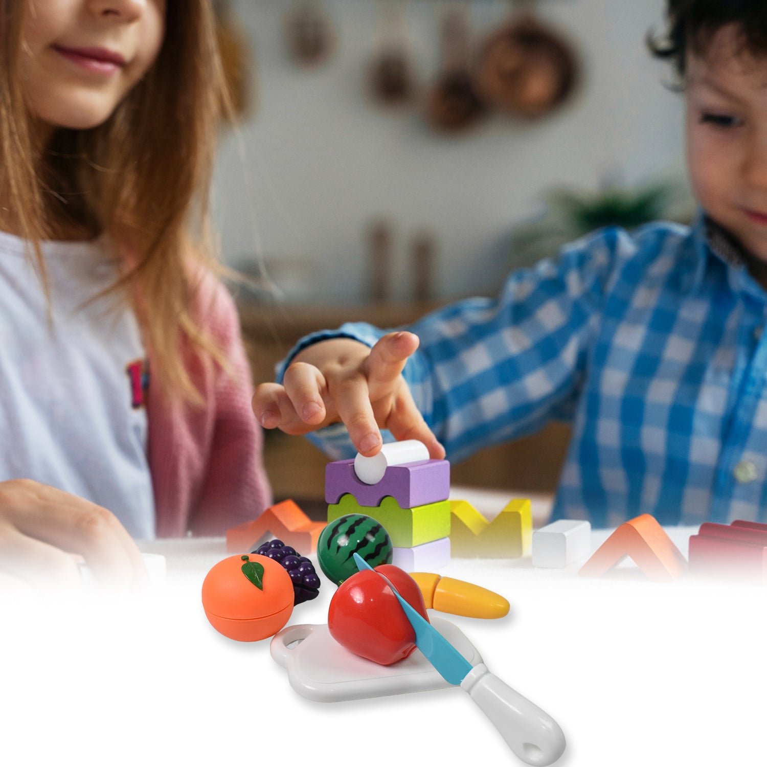 Fruit Cutting Toy Set - Sliceable Play Food for Kids | Aditi - Image 4