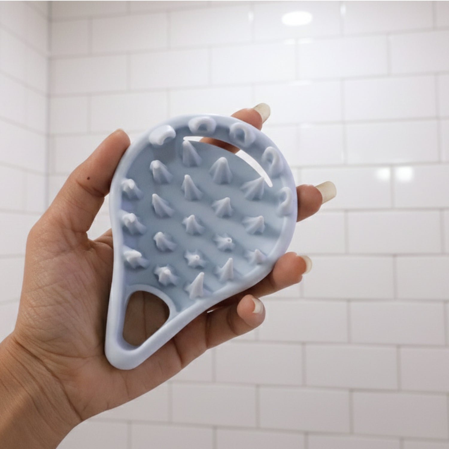 Silicone Scalp Massager – Deep Cleansing & Relaxing Shampoo Brush - Image 4
