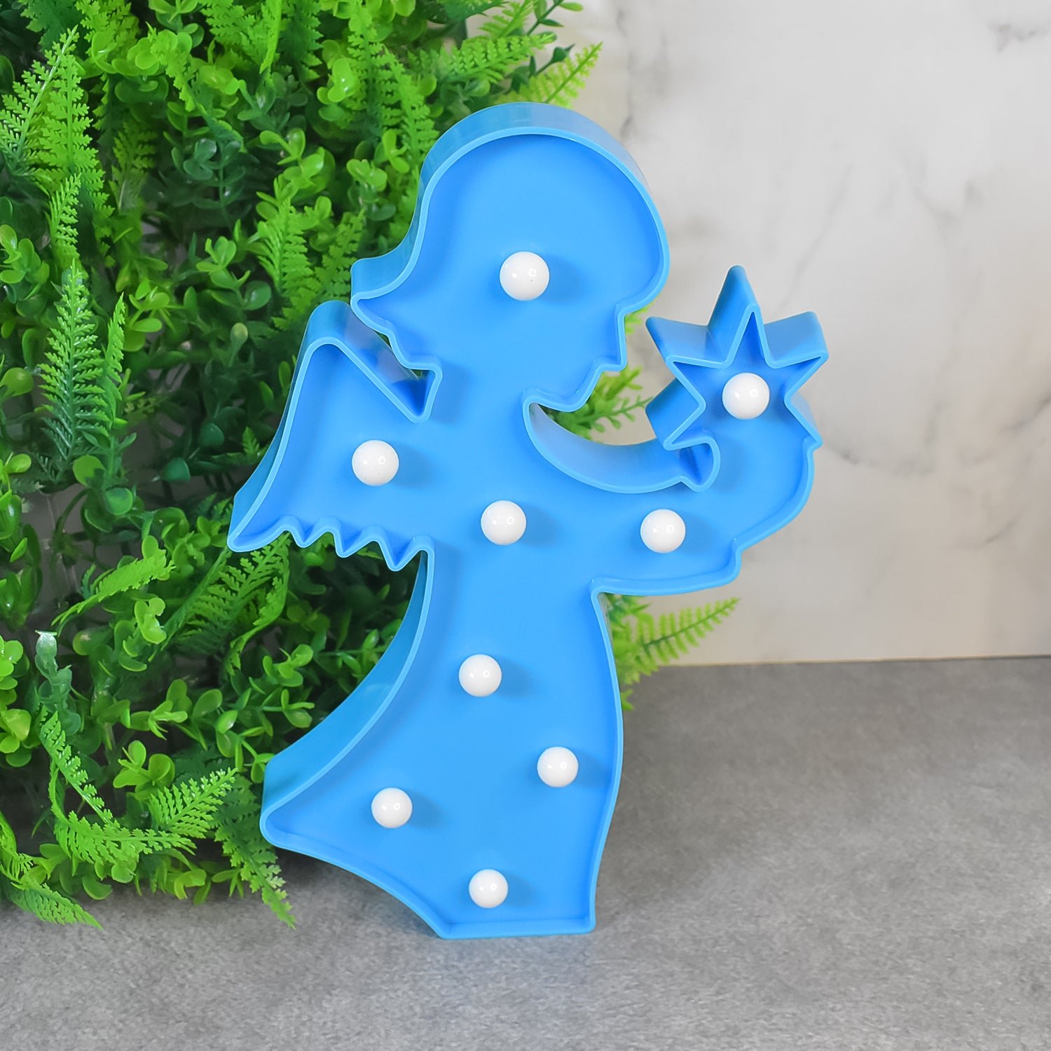 LED Angel Night Light - Battery Operated Room Decor | Deskrova - Image 3