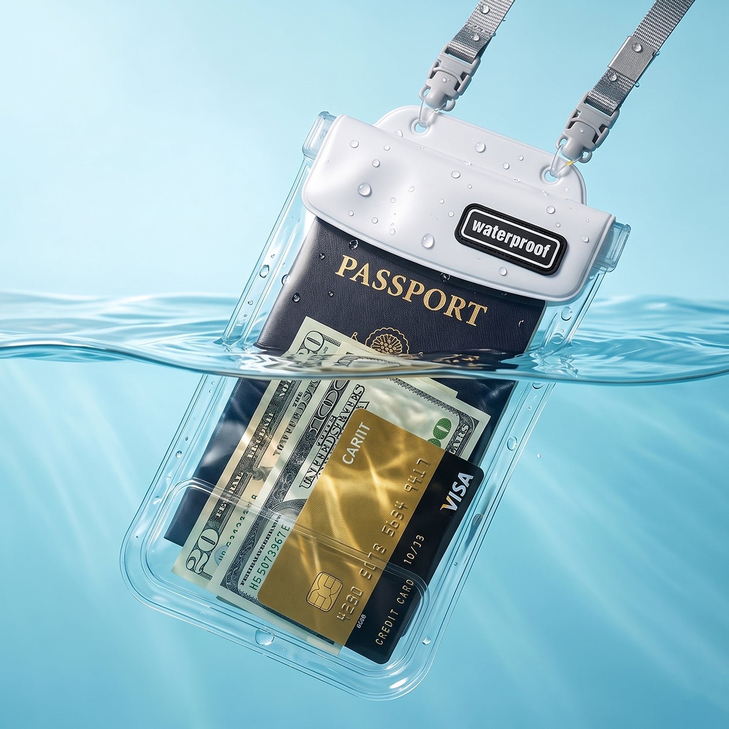 Waterproof Mobile Pouch – Universal Sealed Phone Case with Lanyard - Image 3