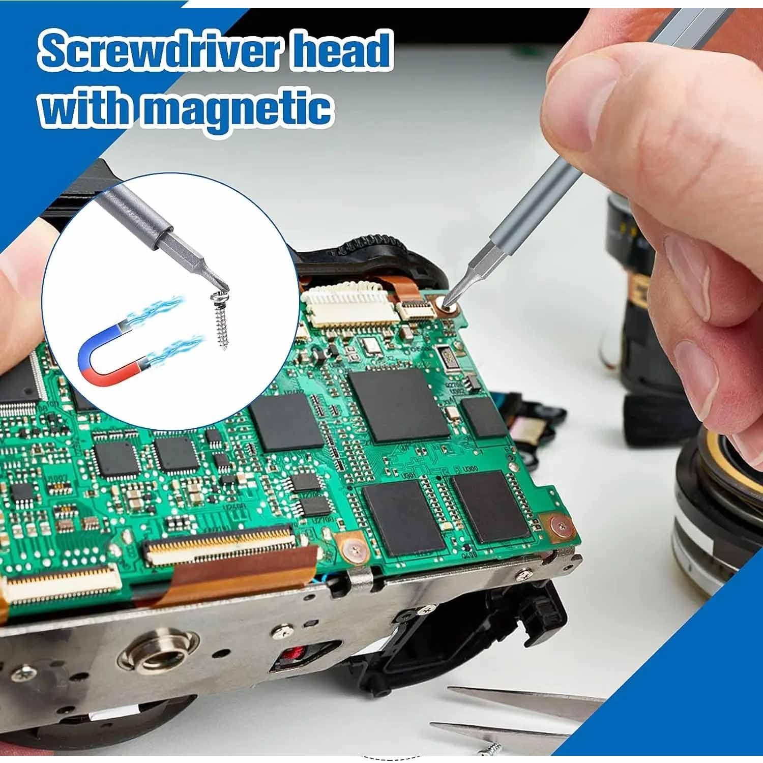 Precision Screwdriver Set – 24-in-1 Magnetic Kit | BoltForce - Image 3