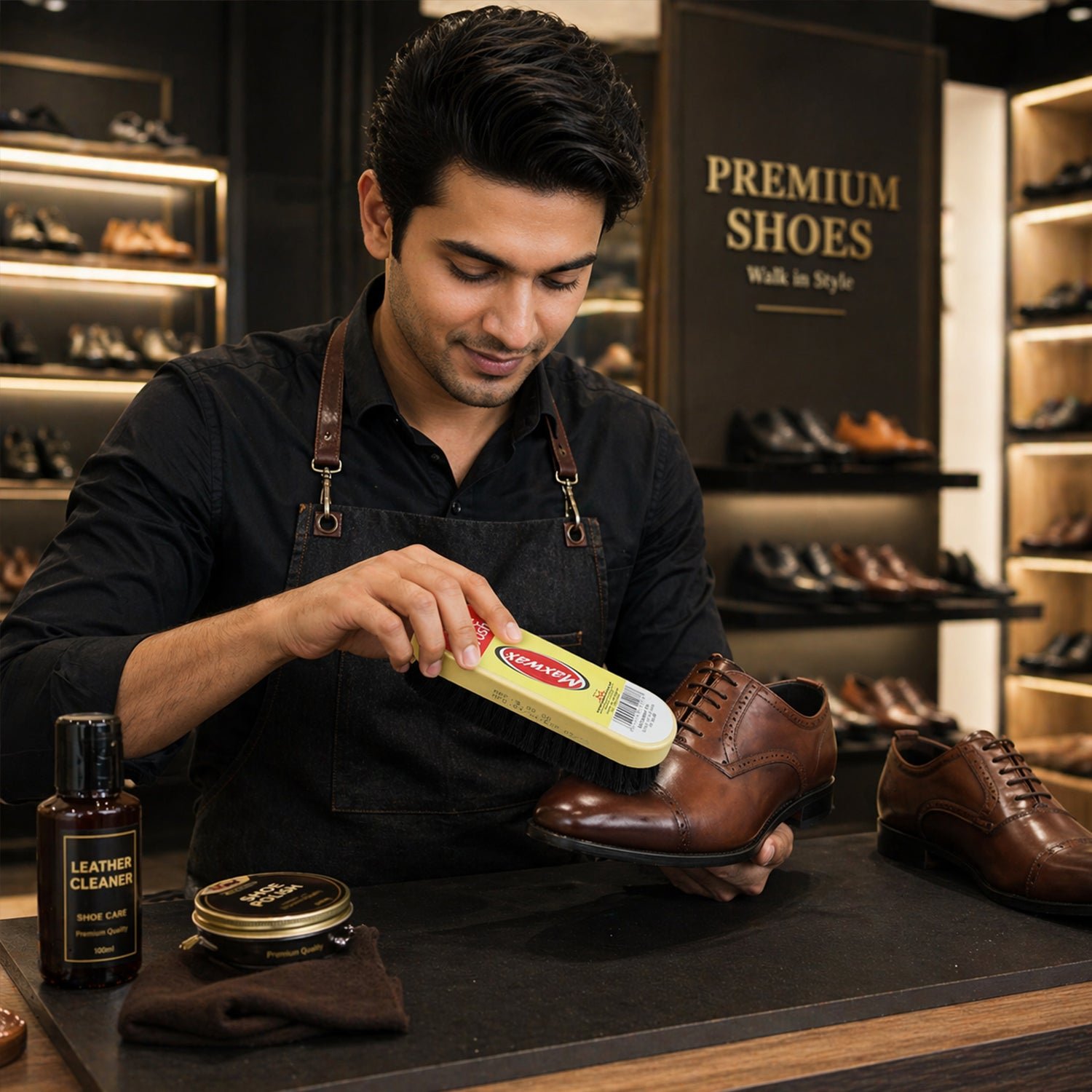 Shoe Cleaning Brush – Gentle yet Effective for All Footwear - Image 3