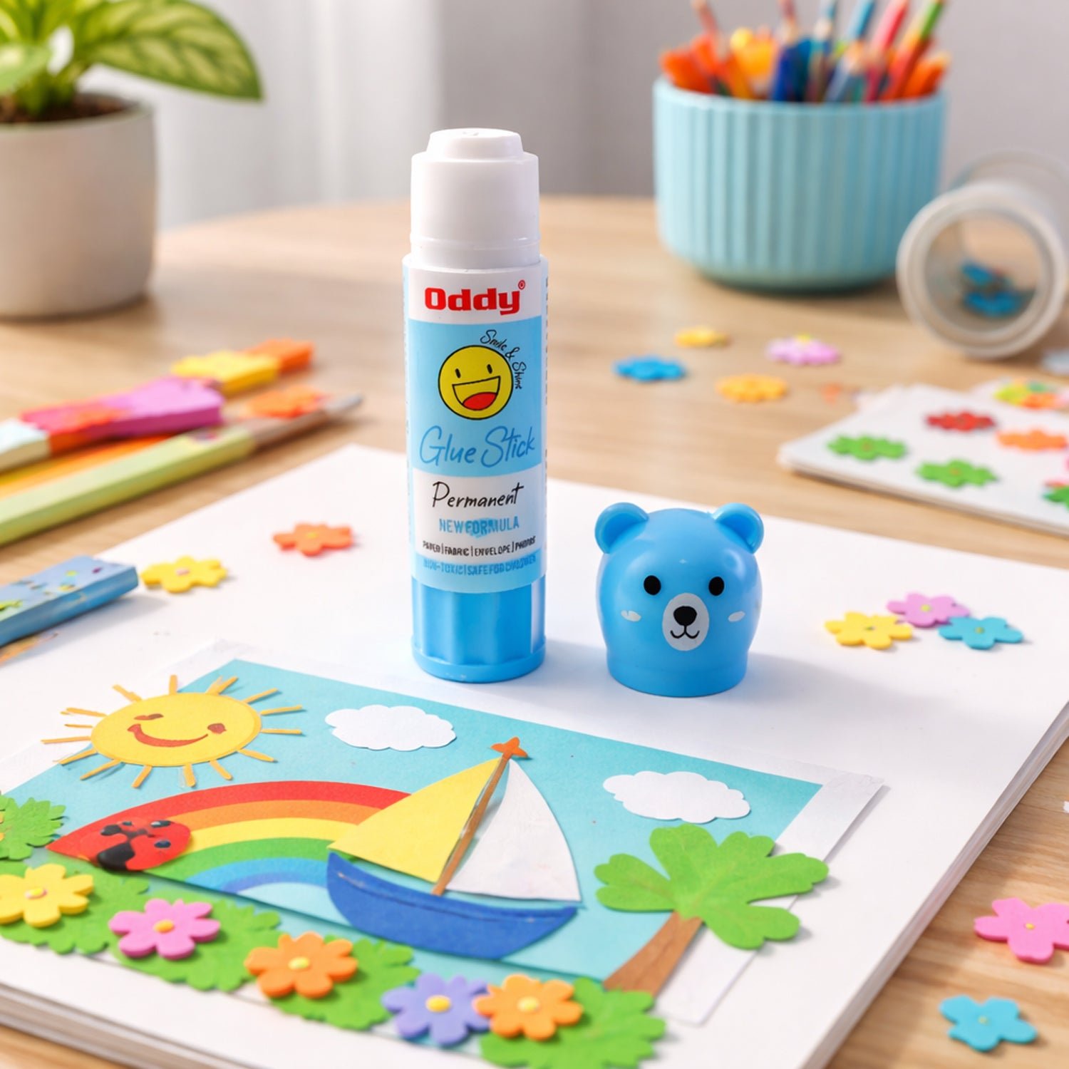 Kids Glue Stick – Safe, Non-Toxic Adhesive for Crafts & School Projects - Image 4