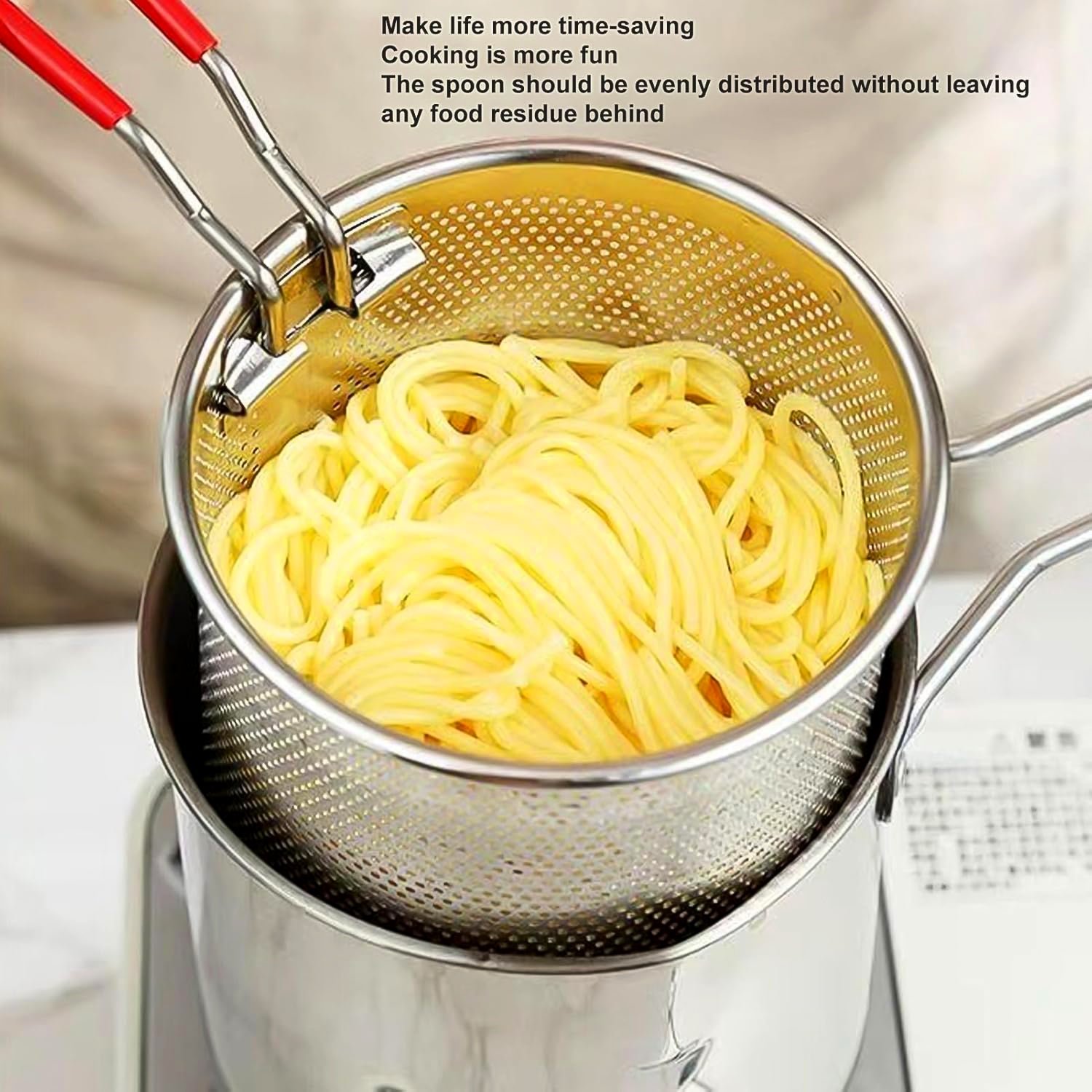 Deep Frying Pot – Stainless Steel with Strainer Basket | FirePot - Image 7