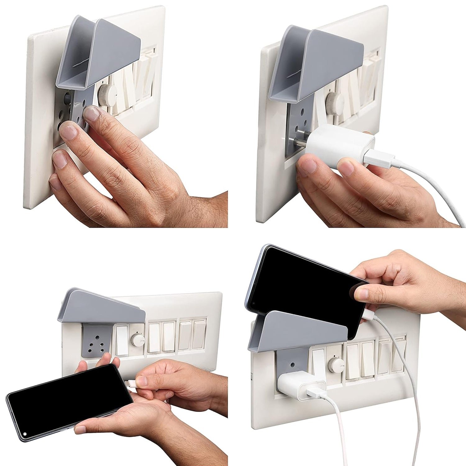 Mobile Charging Stand - Wall Mount Phone Holder | Gambit - Image 8
