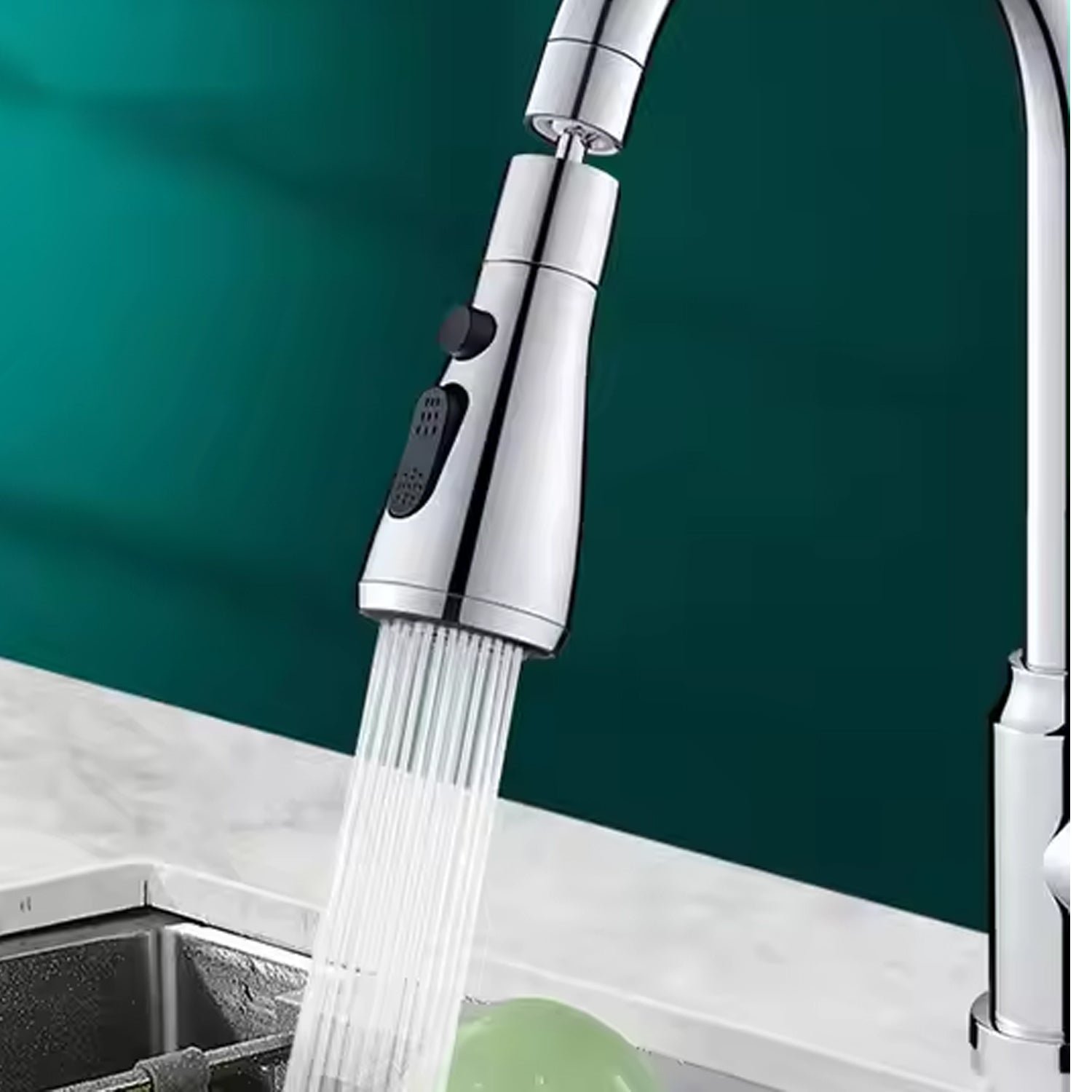 Kitchen Faucet Sprayer - 3-Function Pull Down | - Image 6