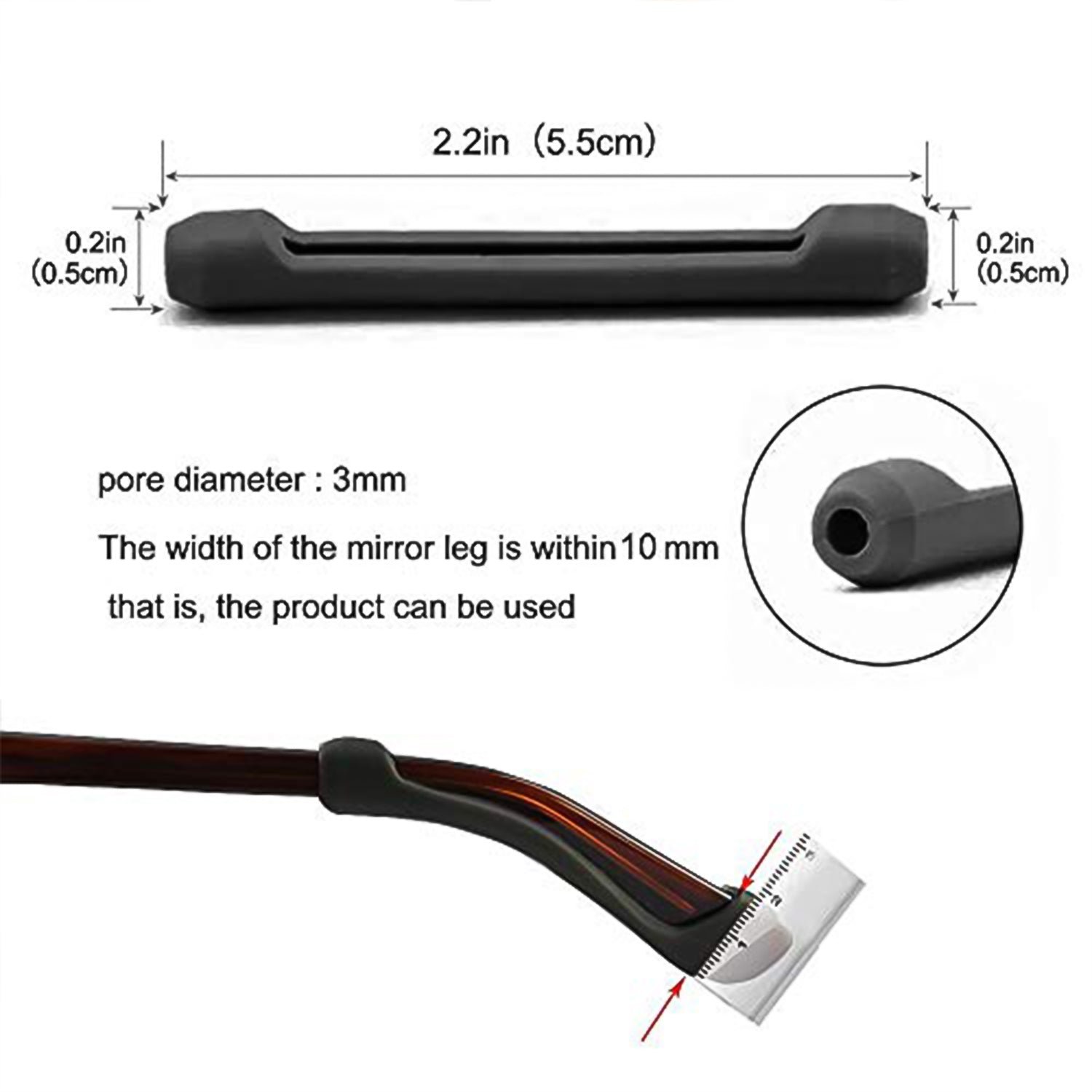Anti-Slip Eyeglass Ear Grips – Comfortable Silicone Hooks | Velvet Wellness - Image 6
