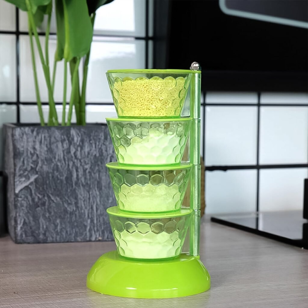 Rotating Spice Rack - 4-Tier 360 - Pickle Tower |