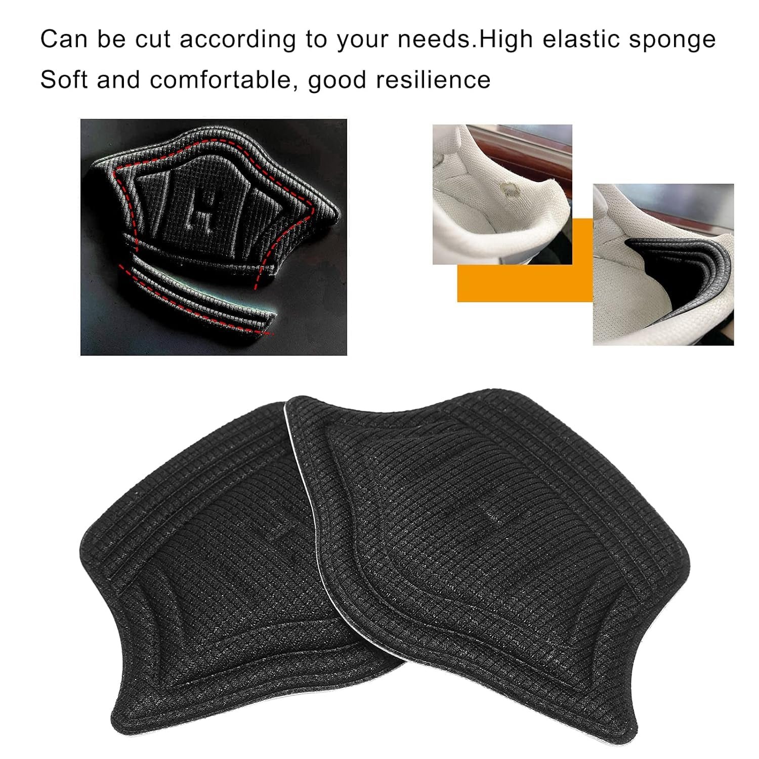 Heel Cushion Pads - Soft & Protective Shoe Insoles | Velvet Wellness - Image 6