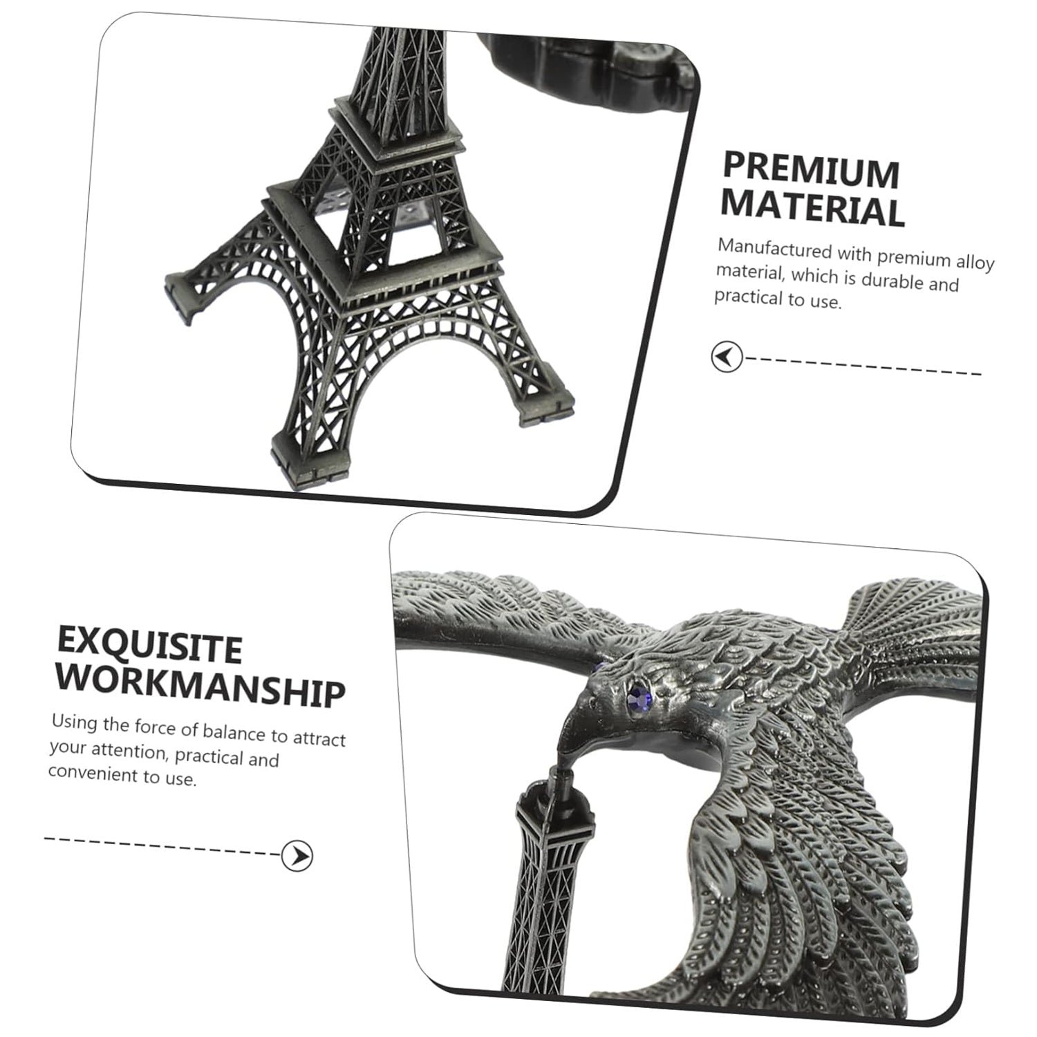Balancing Eagle Toy - Gravity-Defying Metal Desk Decor | Indo Glow - Image 7