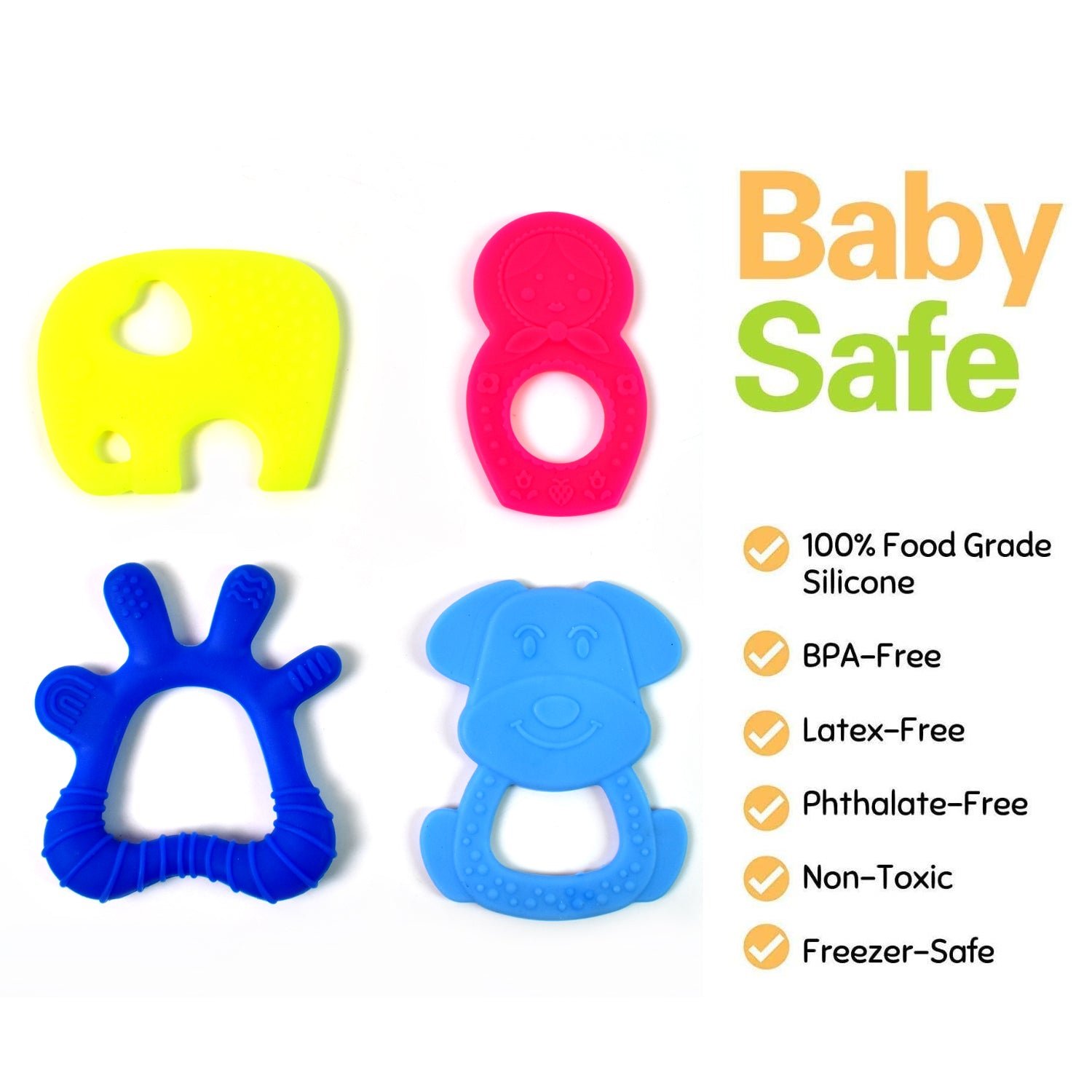 Silicone Baby Teether - Soft & BPA-Free Relief | Aditi - Image 6