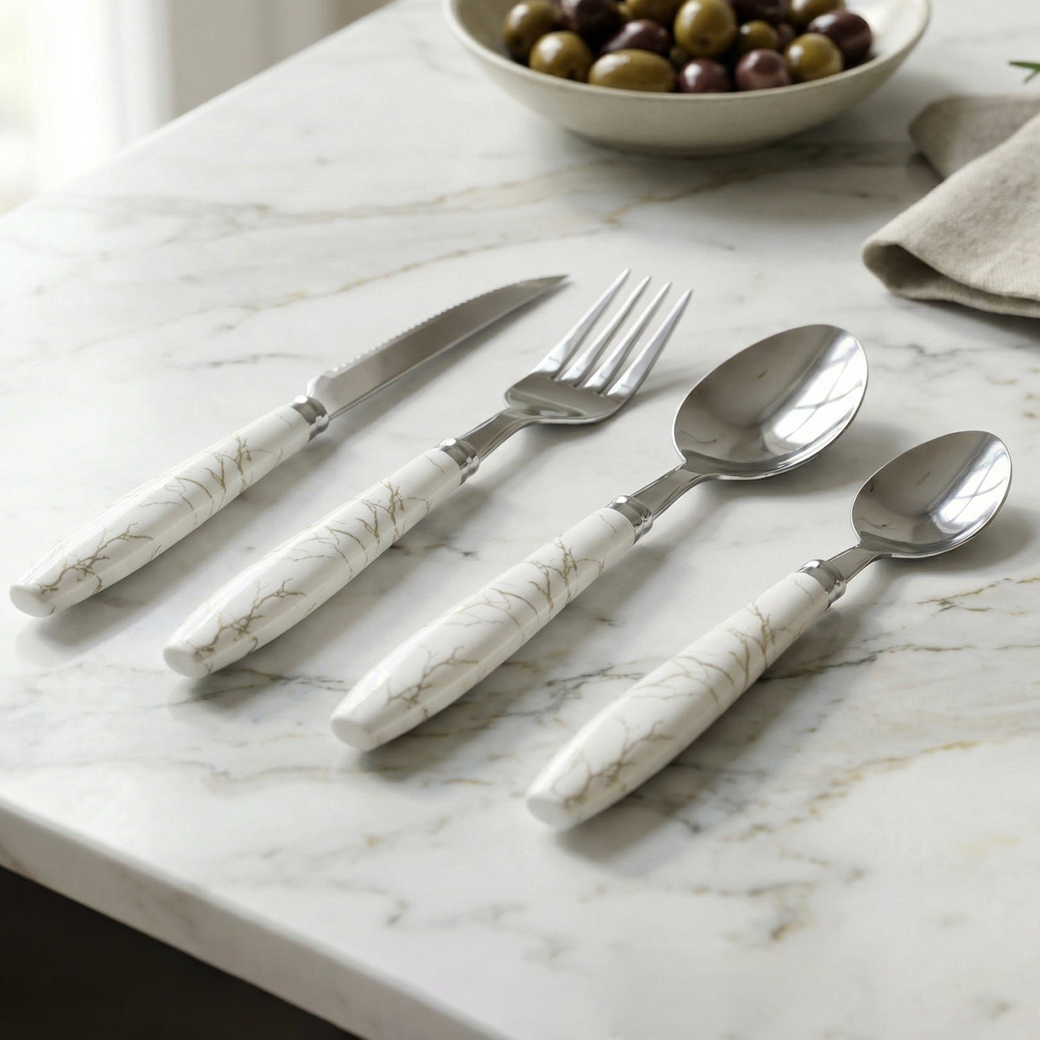 Stainless Steel Cutlery Set – Elegant Dining Essential for Home and Kitchen - Image 7
