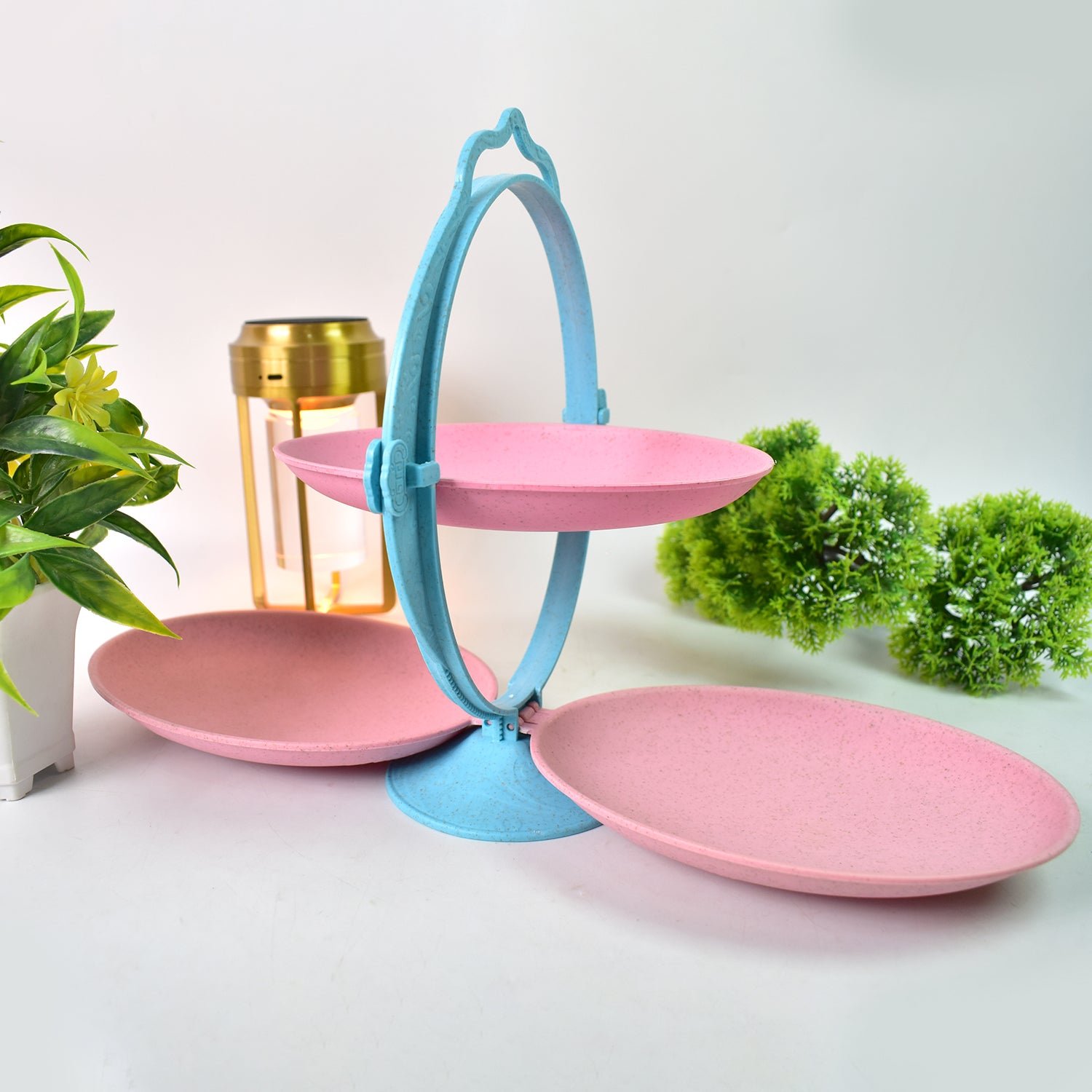 Foldable Fruit Plate – Space-Saving Multi-Use Kitchen Organizer - Image 6