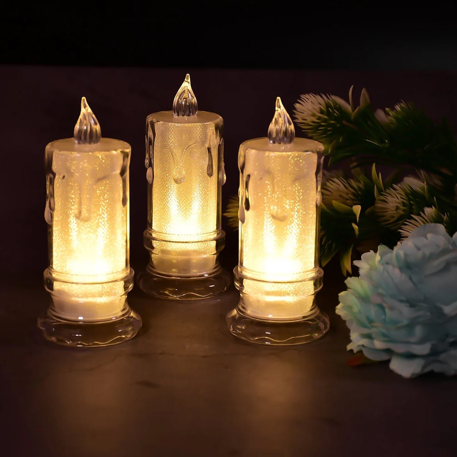 LED Tea Light Candle – Flameless Decor Light | Indo Glow - Image 4