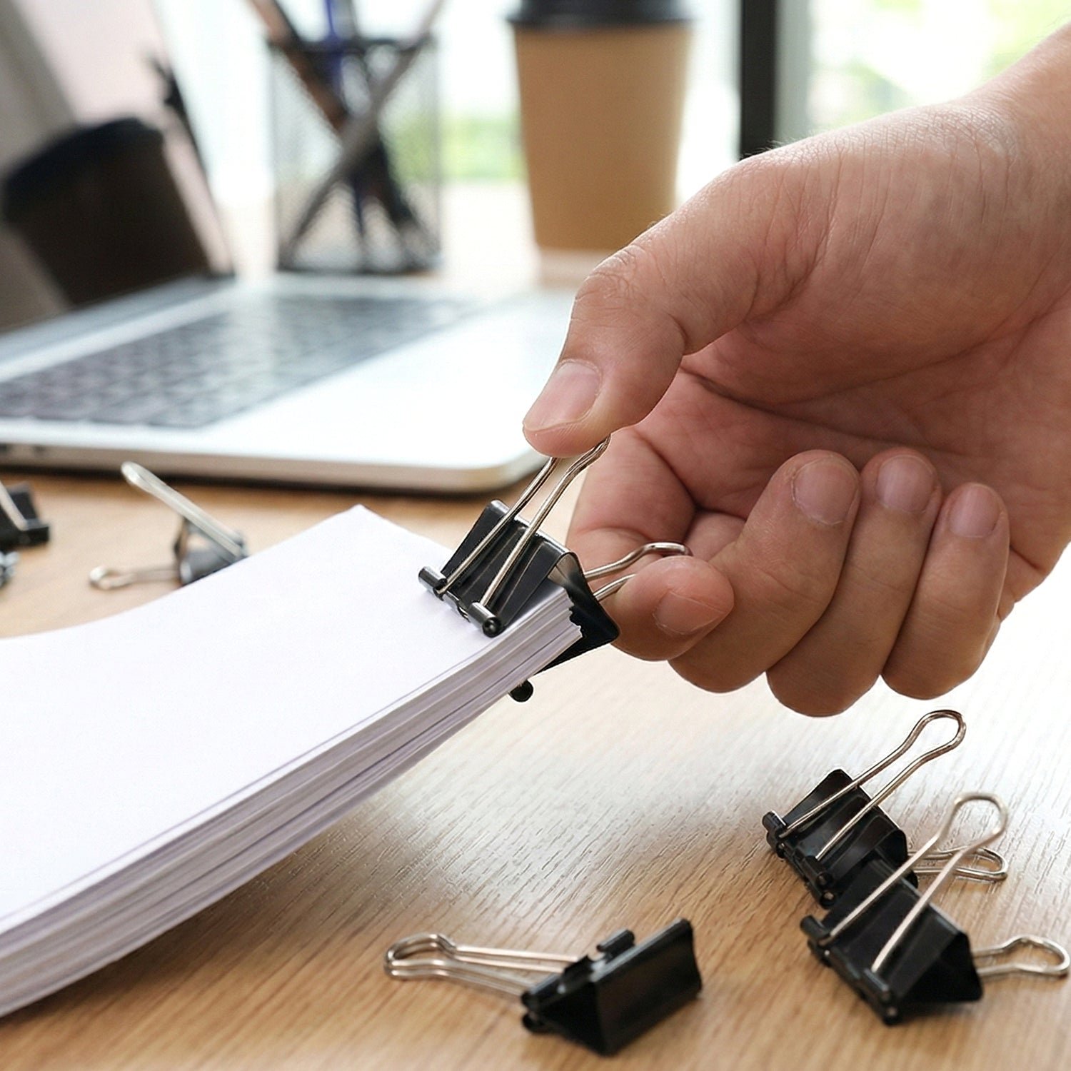 Binder Clips – Heavy Grip for Secure Paper Holding - Image 5