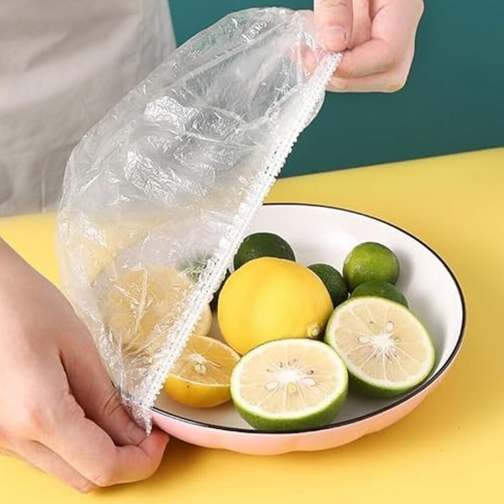 Elastic Food Covers - Small 100 Pcs Set for Freshness | Organivo