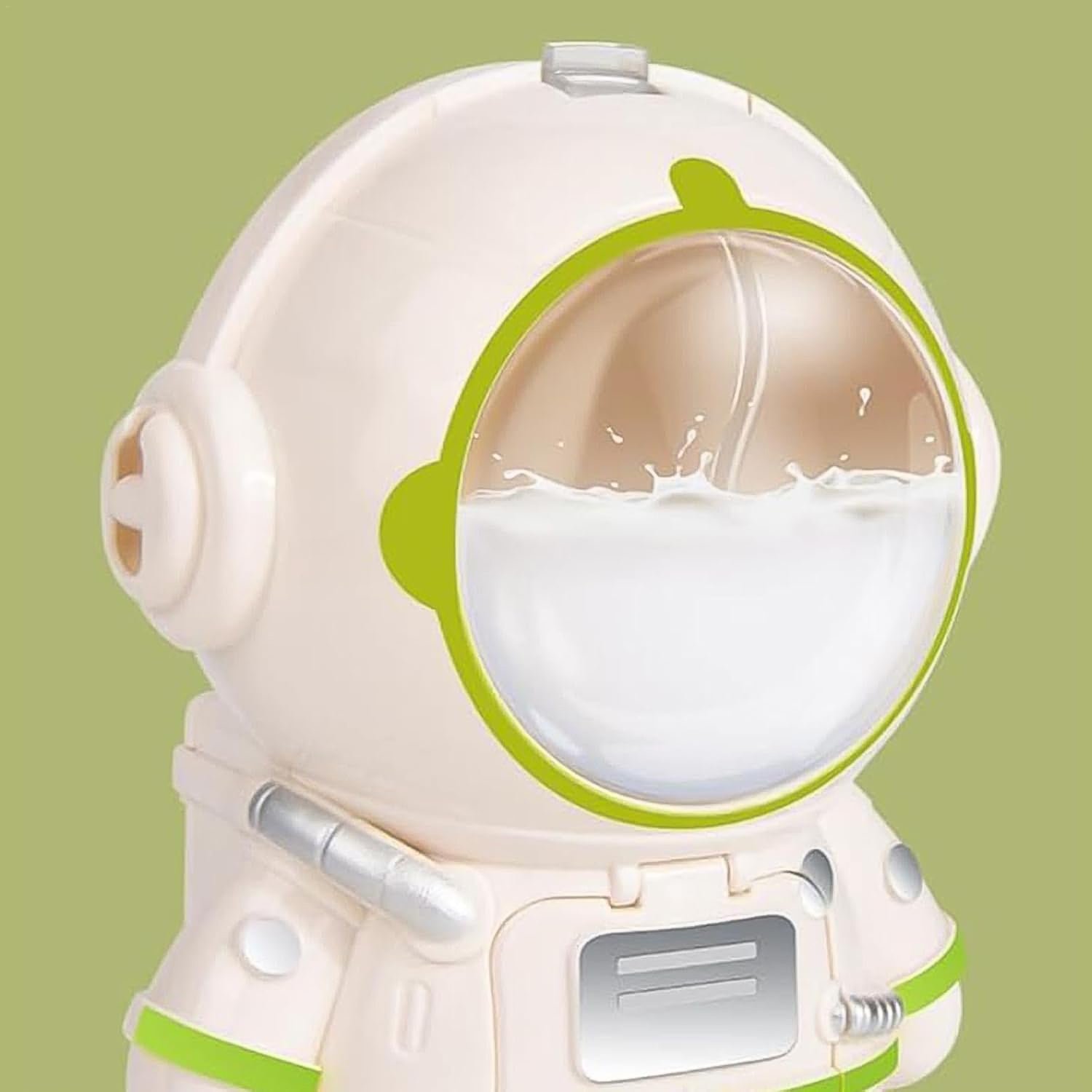 Kids Astronaut Water Bottle – Fun Sipper with Straw & Strap | MixologyPro - Image 7