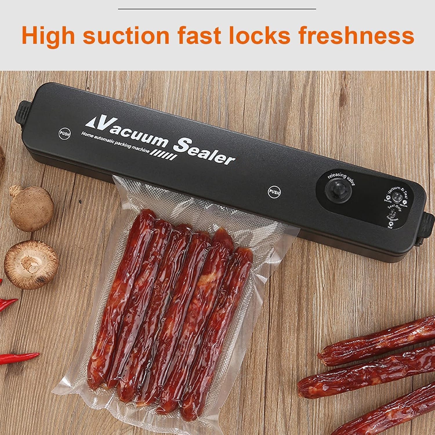 Vacuum Sealer Machine - Automatic Food Preservation System | Tidy Table - Image 6