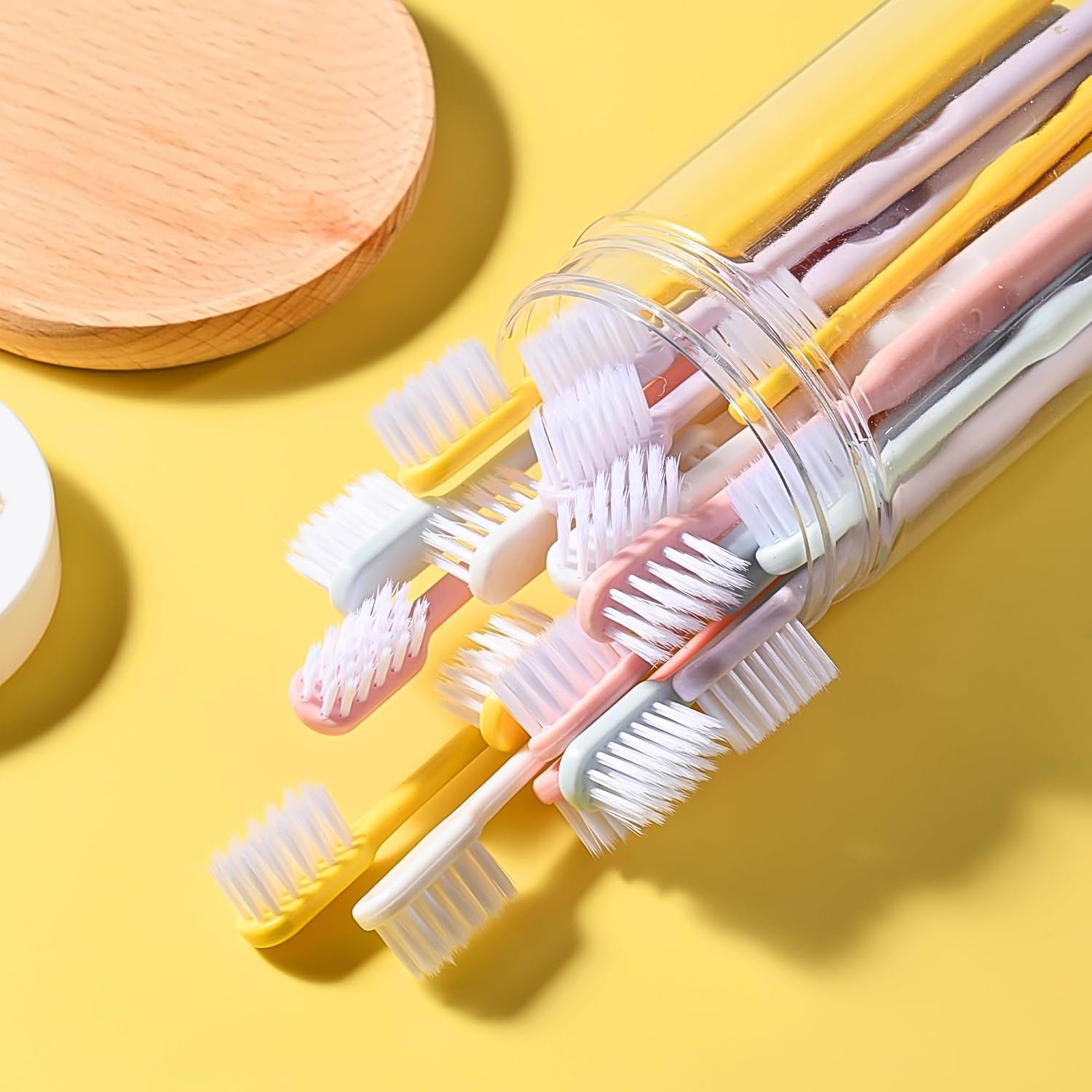 Soft Plastic Toothbrush Set – 20 Pcs with Travel Box | BrushedUp - Image 7