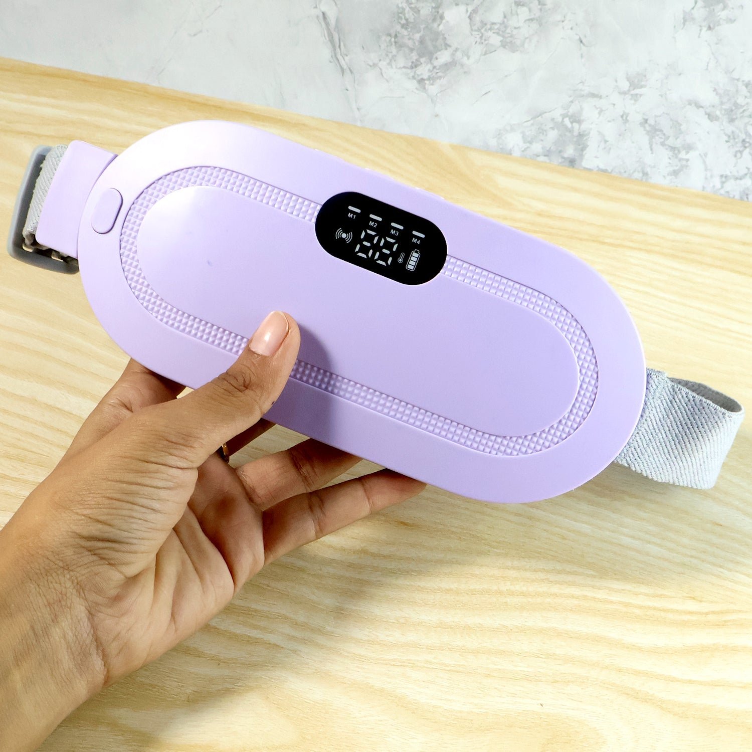 Menstrual Cramp Relief Belt – Rechargeable Heating Pad | Velvet Wellness - Image 10