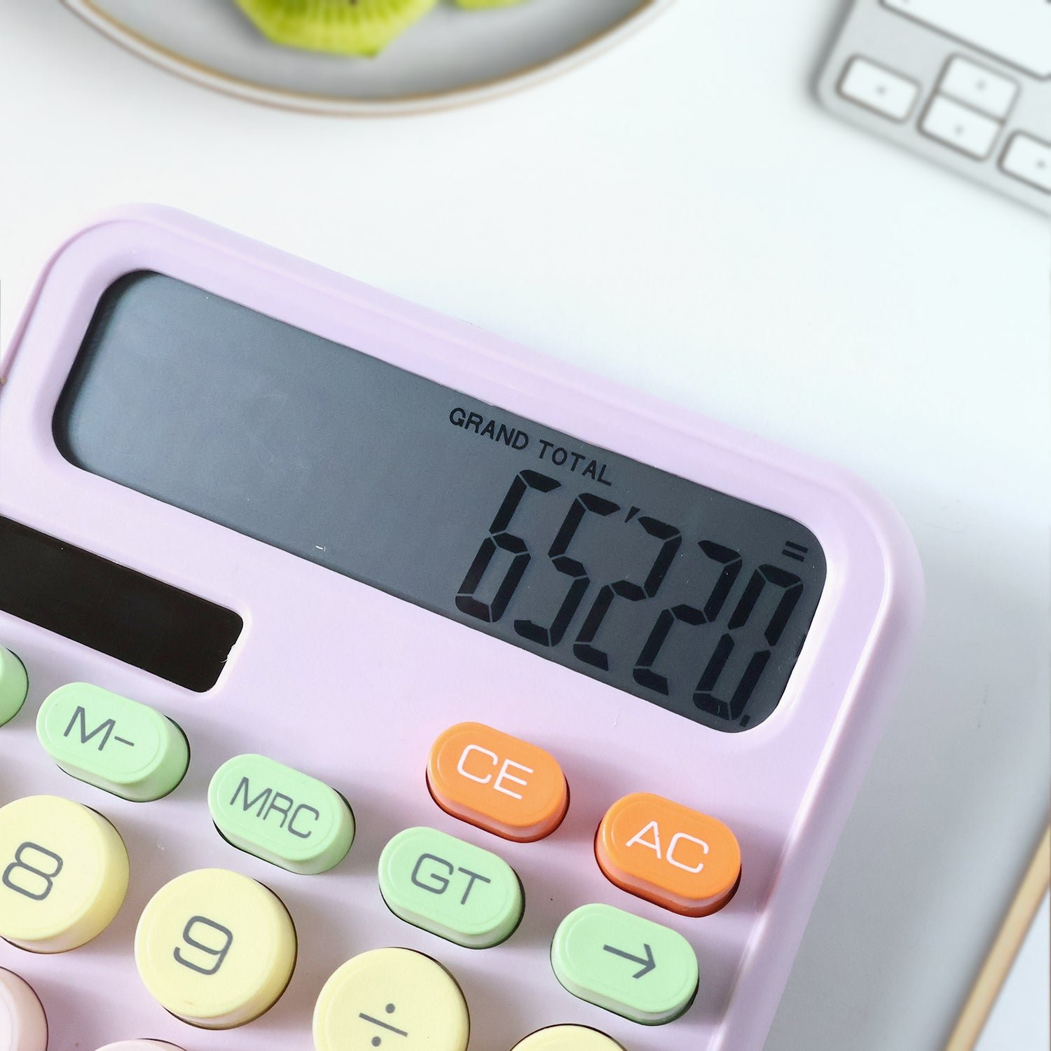 Desktop Calculator – Large Display & Soft Multicolor Keys - Image 4