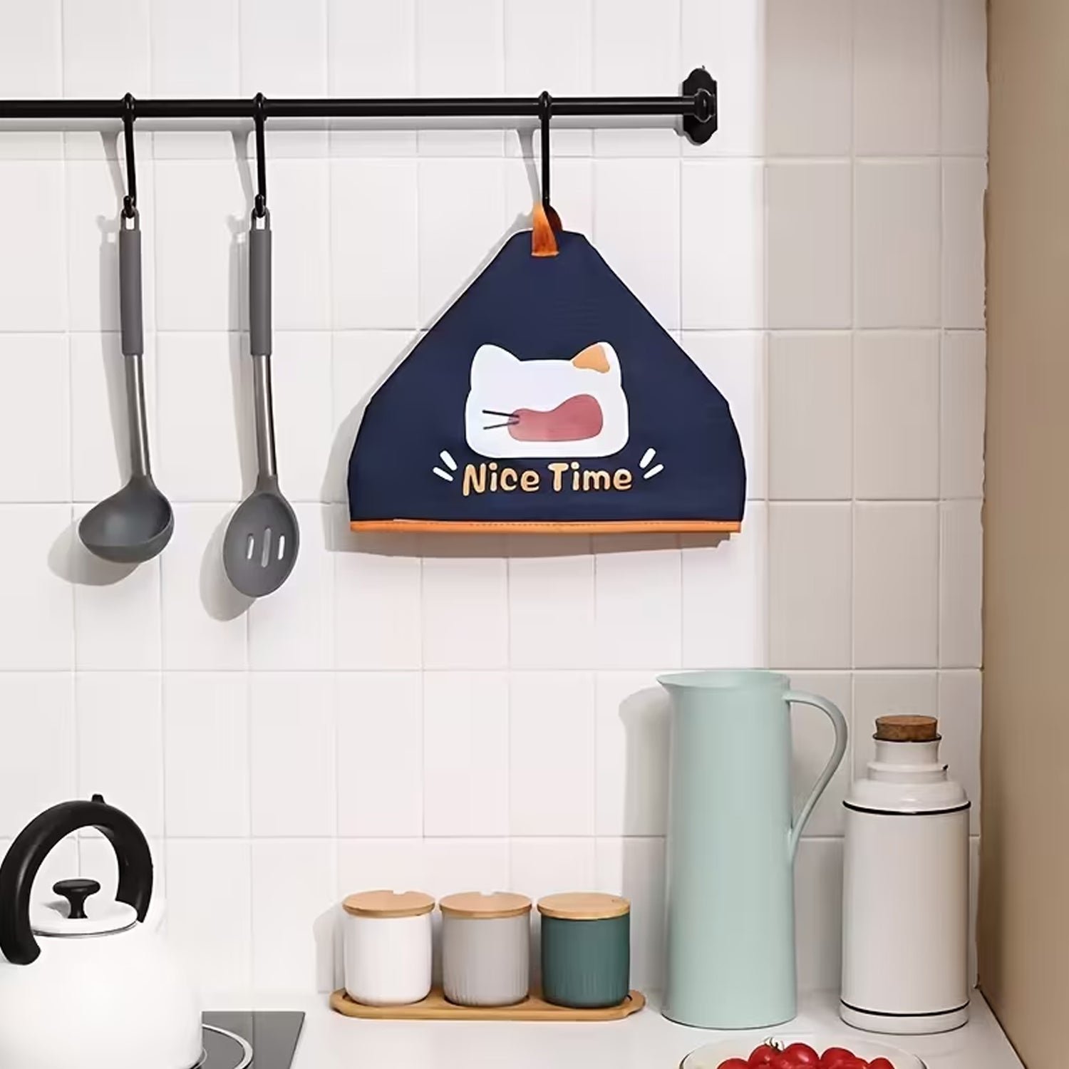 Reusable Fabric Food Cover – Dust-Proof & Hygienic Kitchen Protector - Image 4