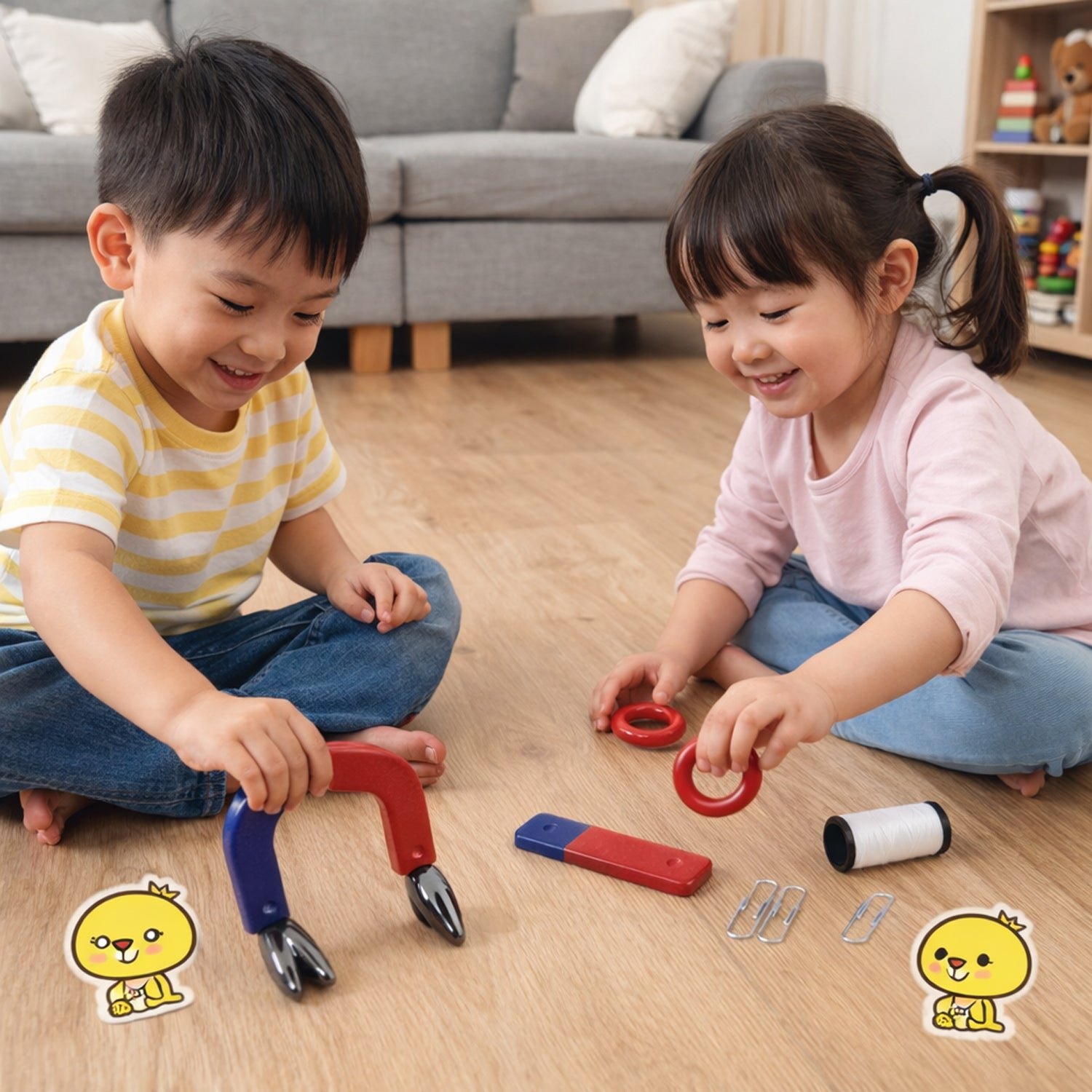 Kids Educational Magnet Play Toy Set – Hands-On STEM Learning - Image 4
