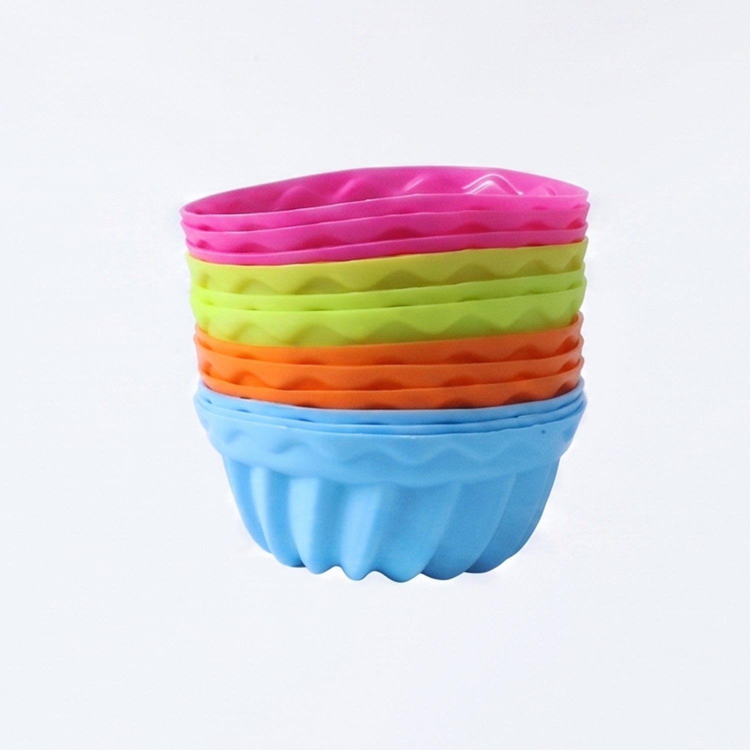 Reusable Silicone Cupcake Mould Set – Non-Stick & Heat-Resistant - Image 5