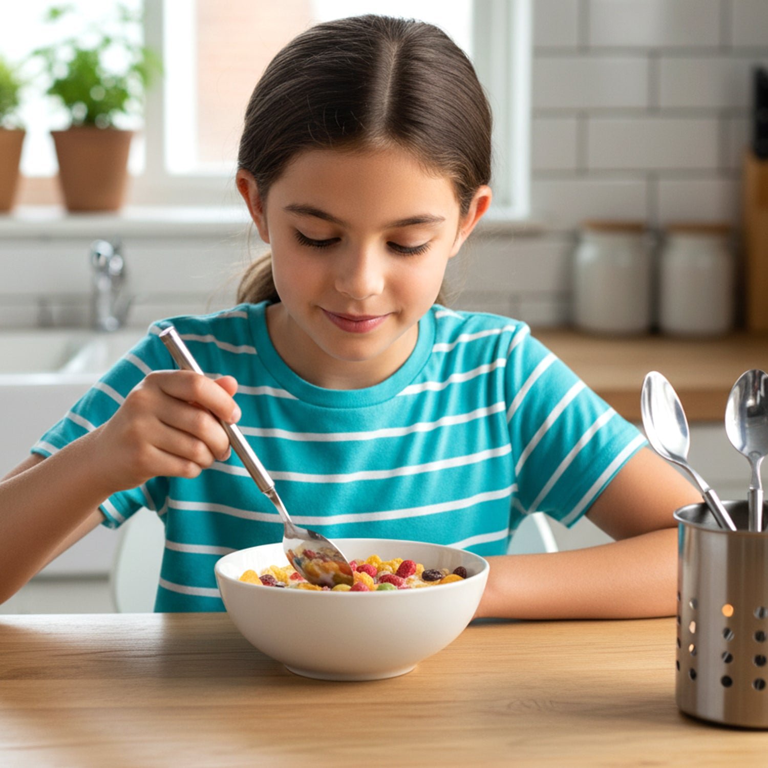 Stainless Steel Dinner Spoon Set – Durable, Elegant & Reusable - Image 3