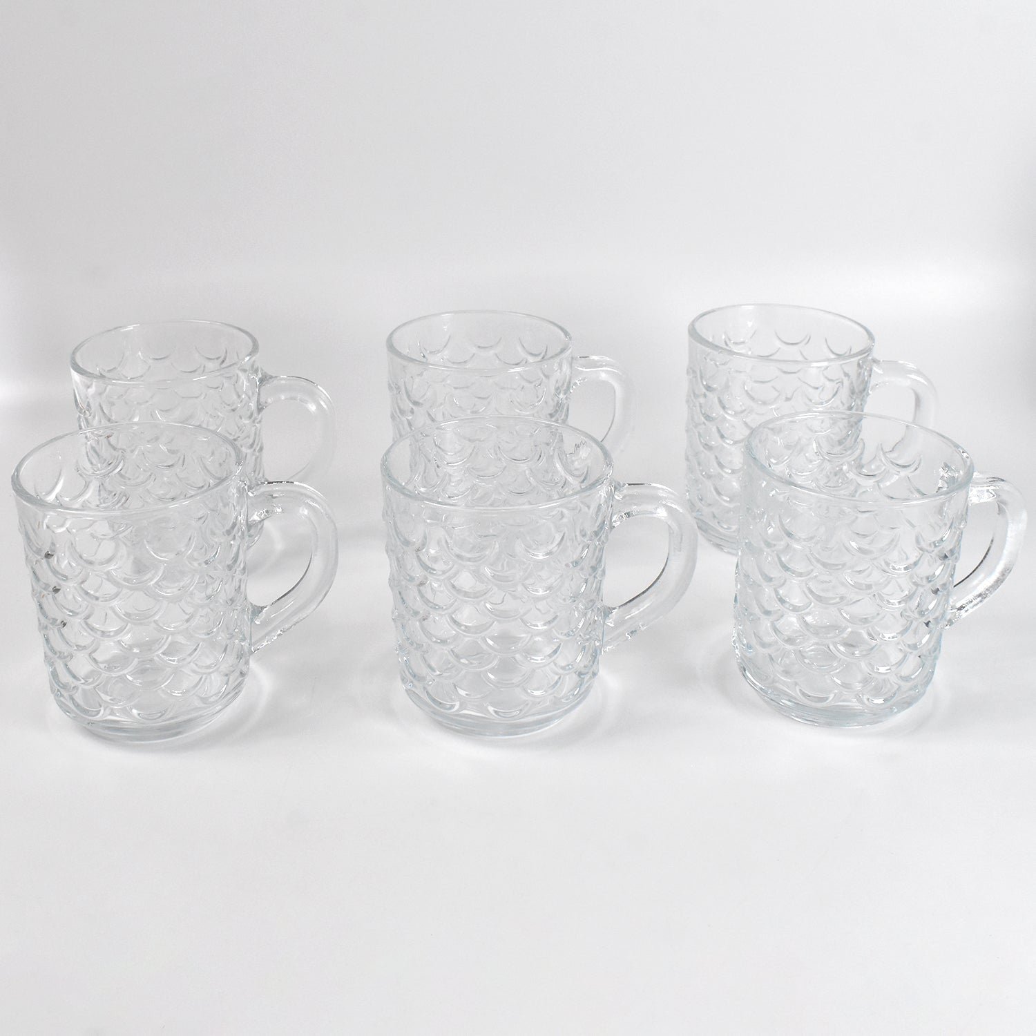 Glass Coffee Mugs - 225ml Heat-Resistant Set of 6 | Indo Glow - Image 5