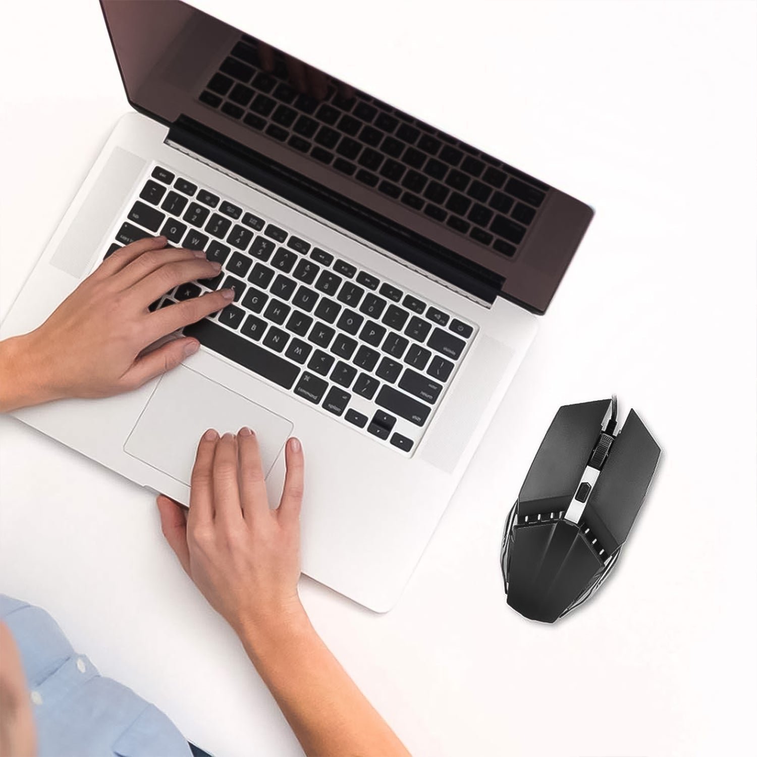Wired Gaming Mouse - Ergonomic Design & RGB Lighting | Indo Glow - Image 3