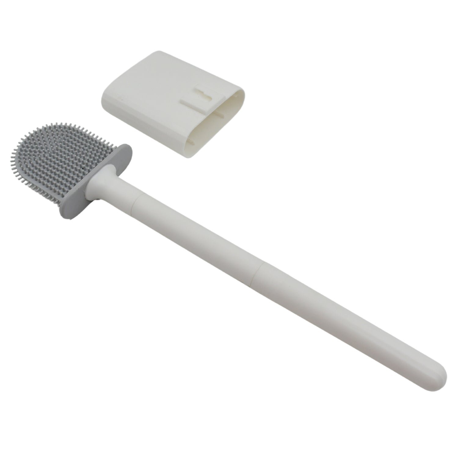 Silicone Toilet Brush - Wall-Mounted, Anti-Drip Cleaner | Velvet Wipe - Image 6