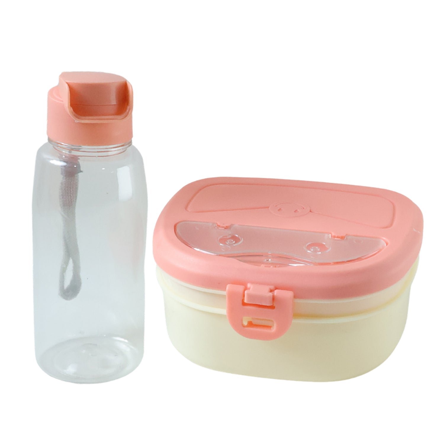 Plastic Lunch Box Set – Secure Lock Lid & Dual Compartments - Image 5
