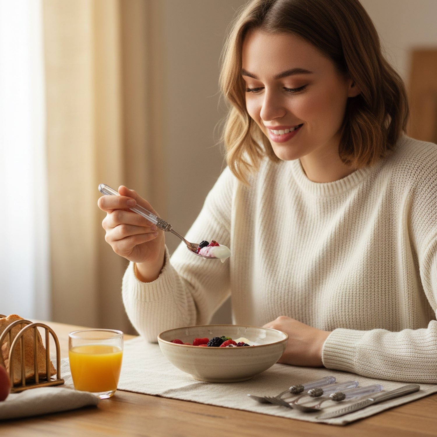 Stainless Steel Dessert Spoon – Elegant Multipurpose Cutlery for Home & Dining - Image 3