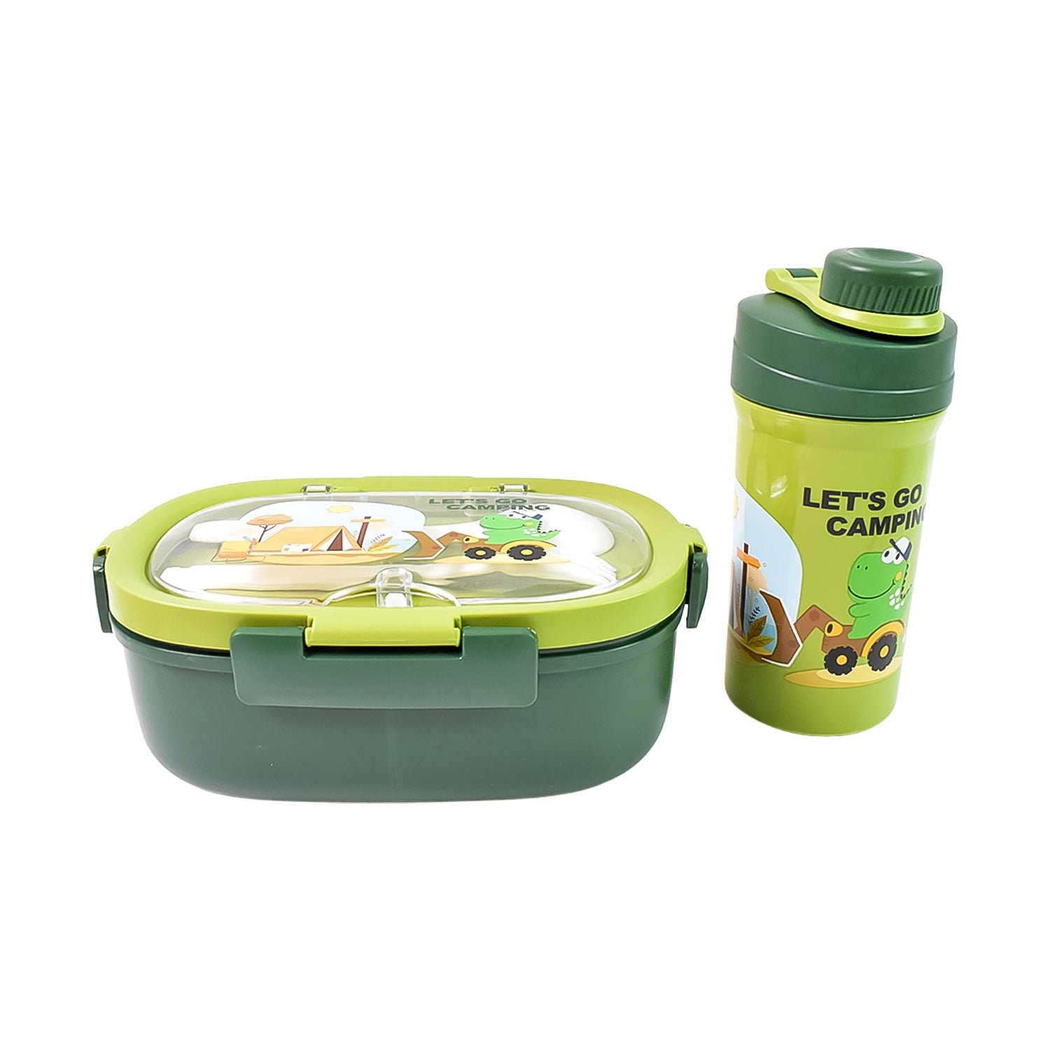 Leak-Proof Lunch Box Set - 3 Compartment with Bottle | Lunchie Bunchie - Image 5