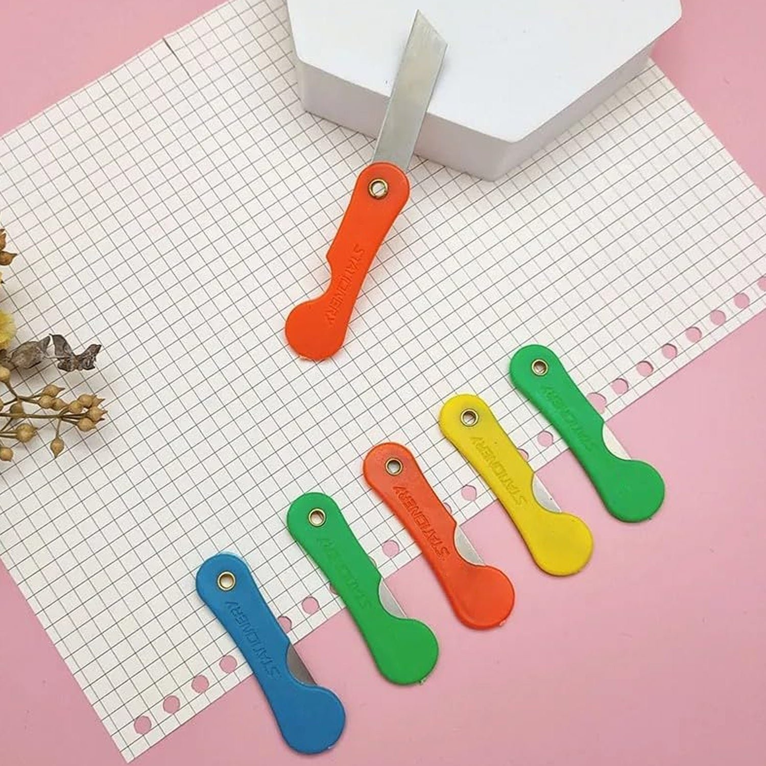Mini Paper Cutter Knife - Multicolour 12-Pack | CutNova - Image 6