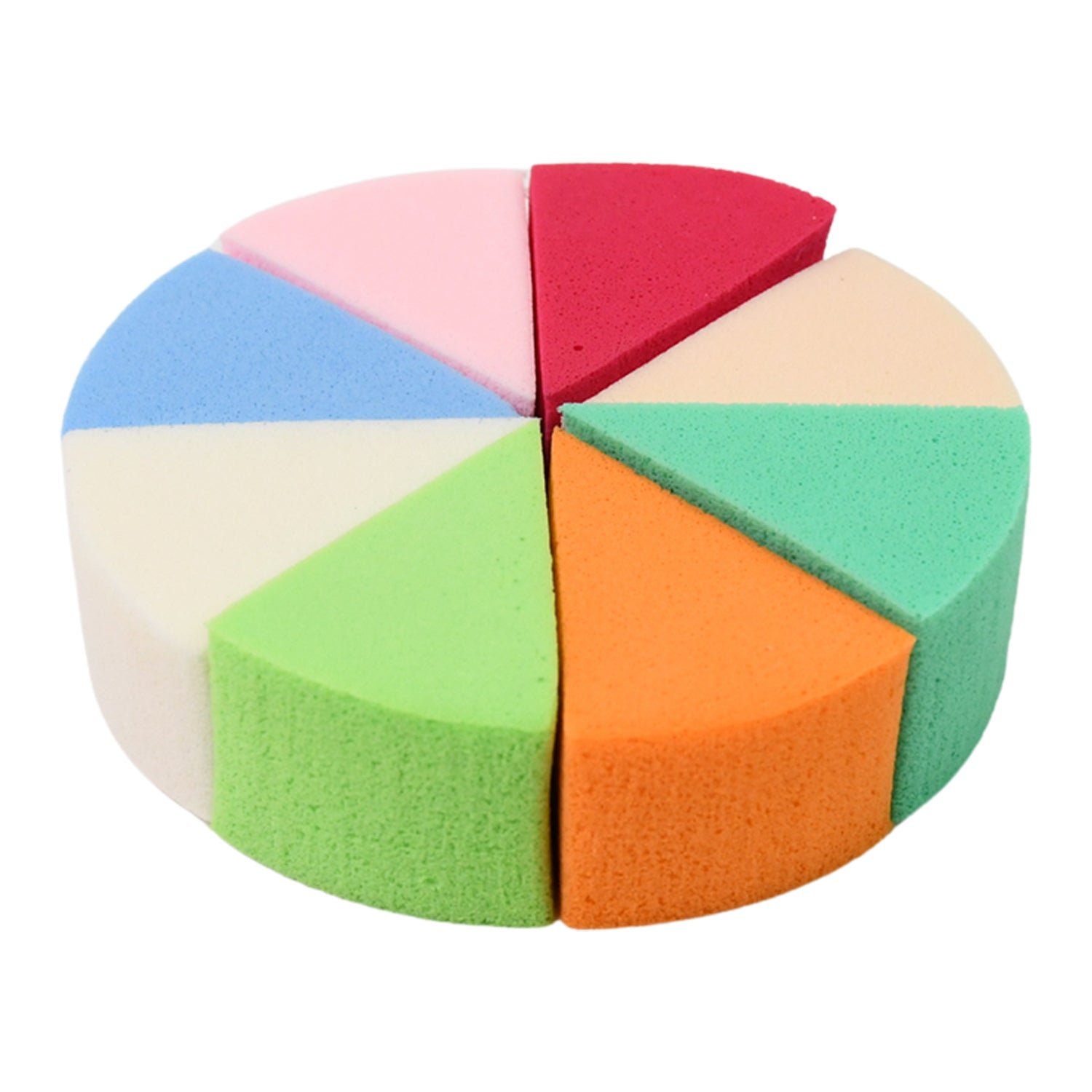 Triangle Makeup Sponge - 8 Pcs Set for Flawless Blending | BeautyBare - Image 4