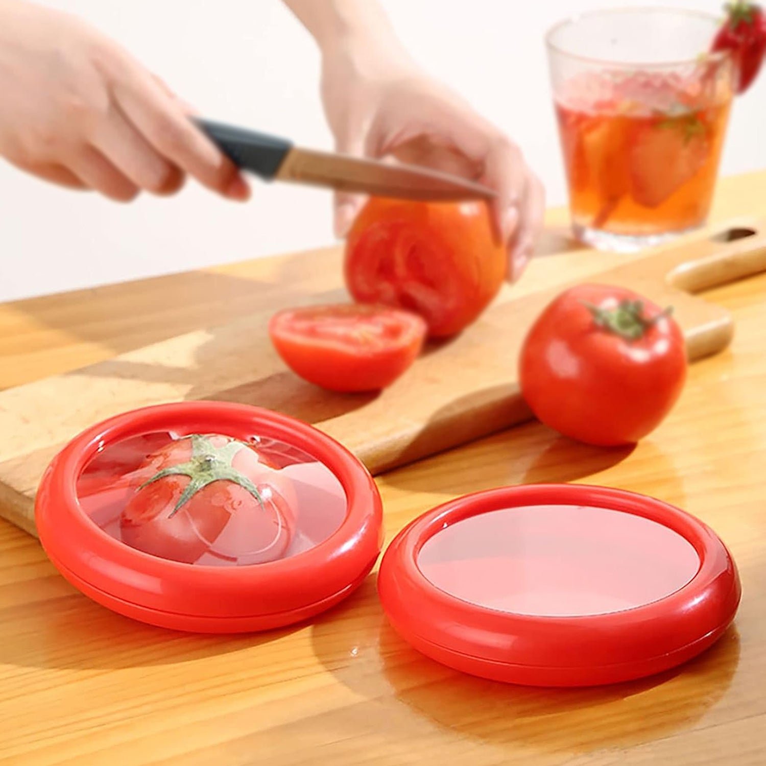 Fruit & Vegetable Container - Fresh Produce Saver for Kitchen | Organivo - Image 3