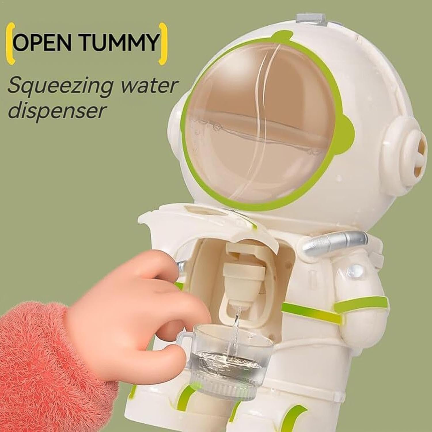 Kids Astronaut Water Bottle – Fun Sipper with Straw & Strap | MixologyPro - Image 3