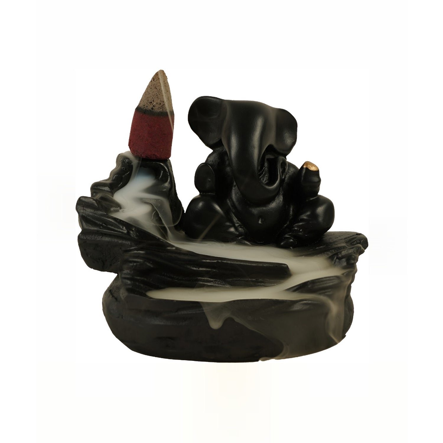 Smoke Fountain Ganesha Idol – Divine Home Decor | Giftoiza - Image 5
