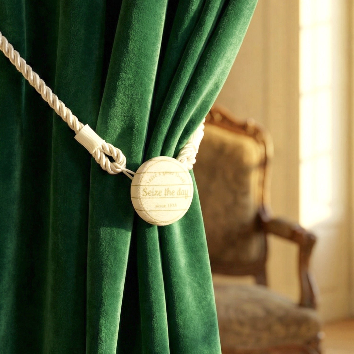 Magnetic Curtain Tieback – Stylish No-Drill Curtain Holder - Image 7